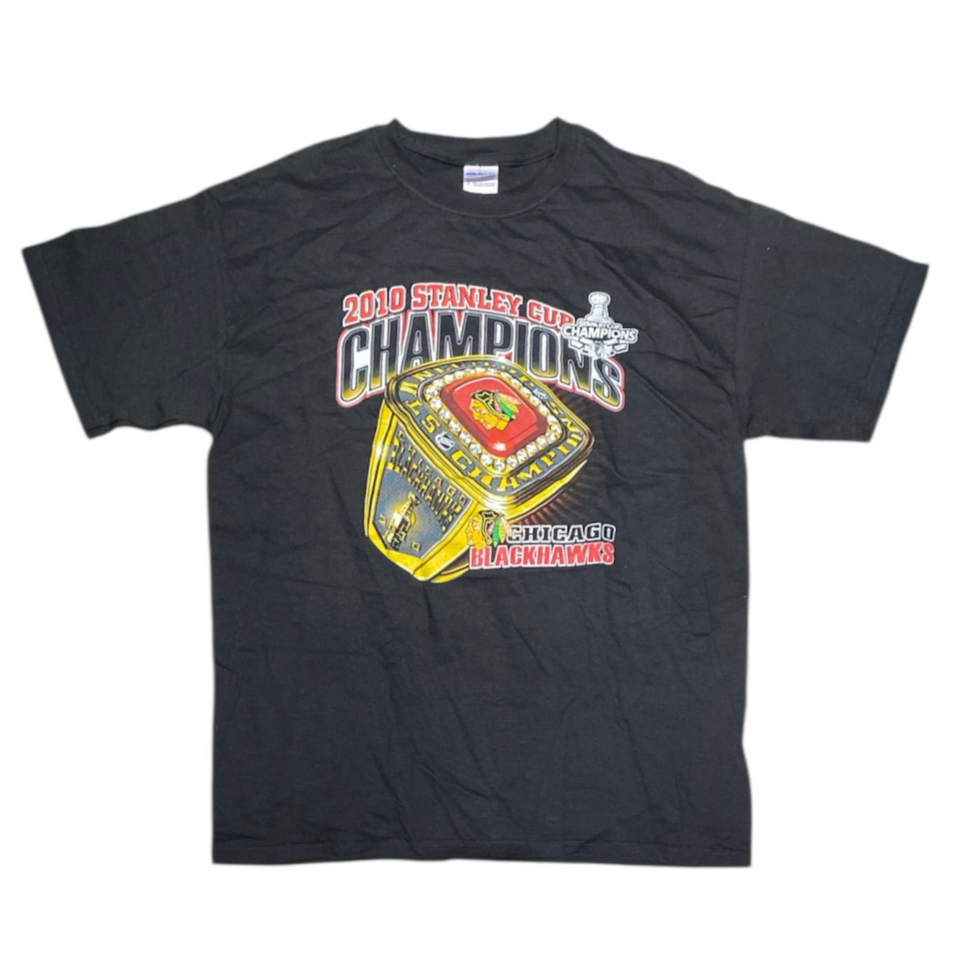 Chicago Blackhawks Special Edition 2010 Stanley Cup Champions Hockey Tshirt