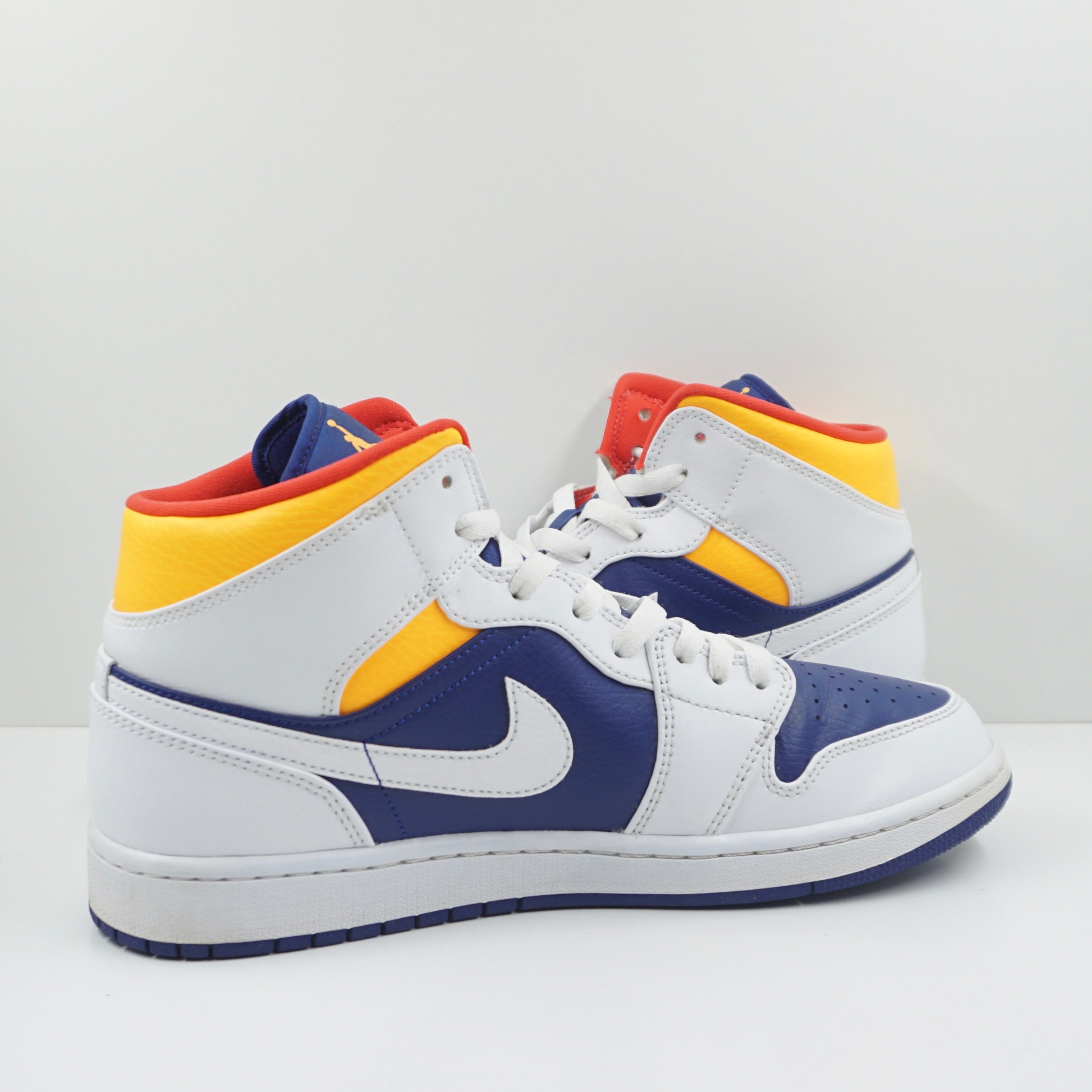Jordan 1 Mid Royal Blue Laser Orange