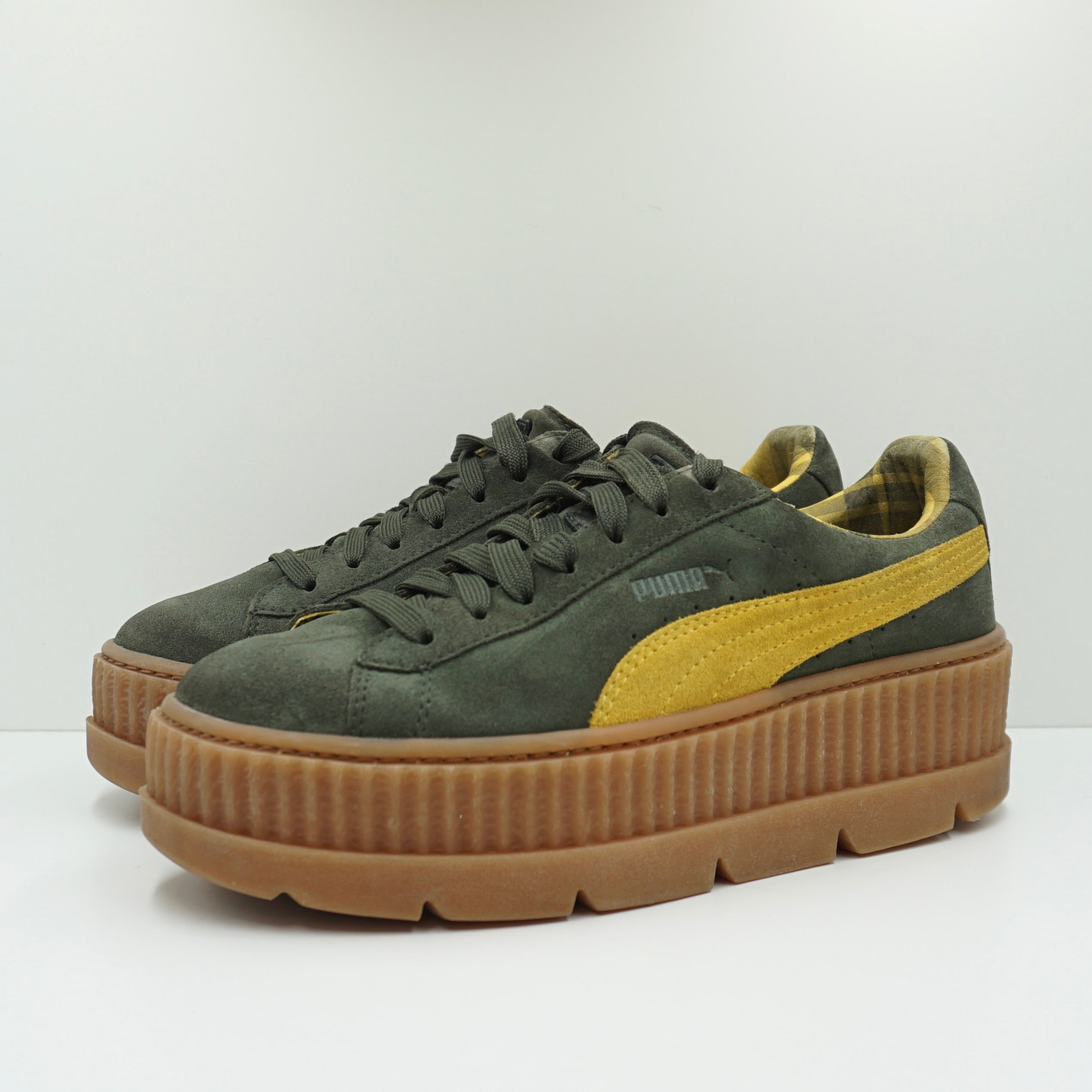 Puma Cleated Creeper Rihanna Fenty Suede Green (W)