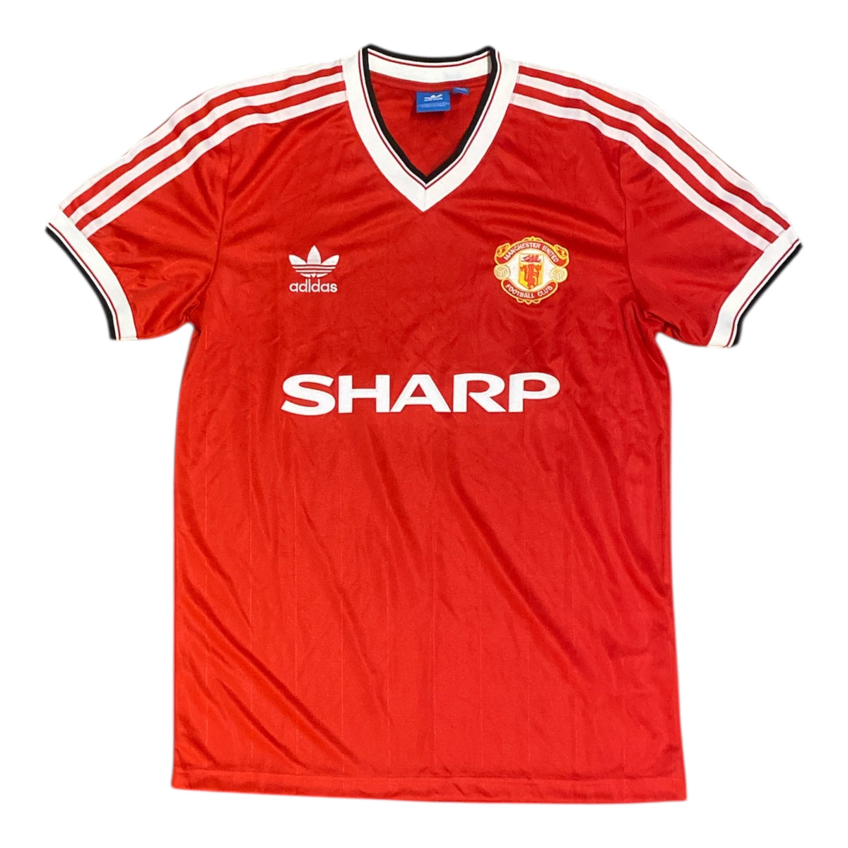 Adidas Manchester United Retro Heritage Replica 1983/1984 Home Football Jersey