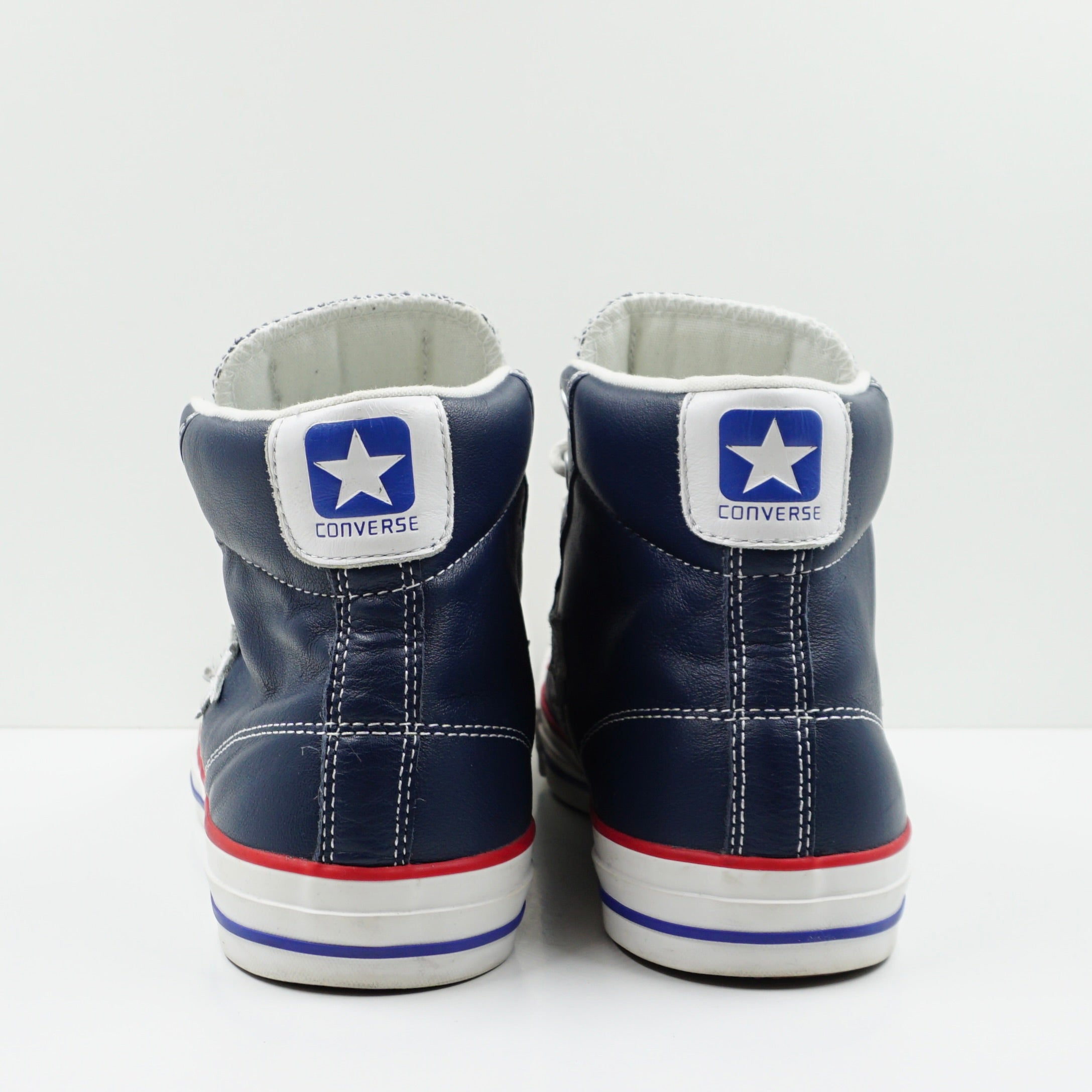 Converse Chuck Taylor All Star Leather Star Player High Navy