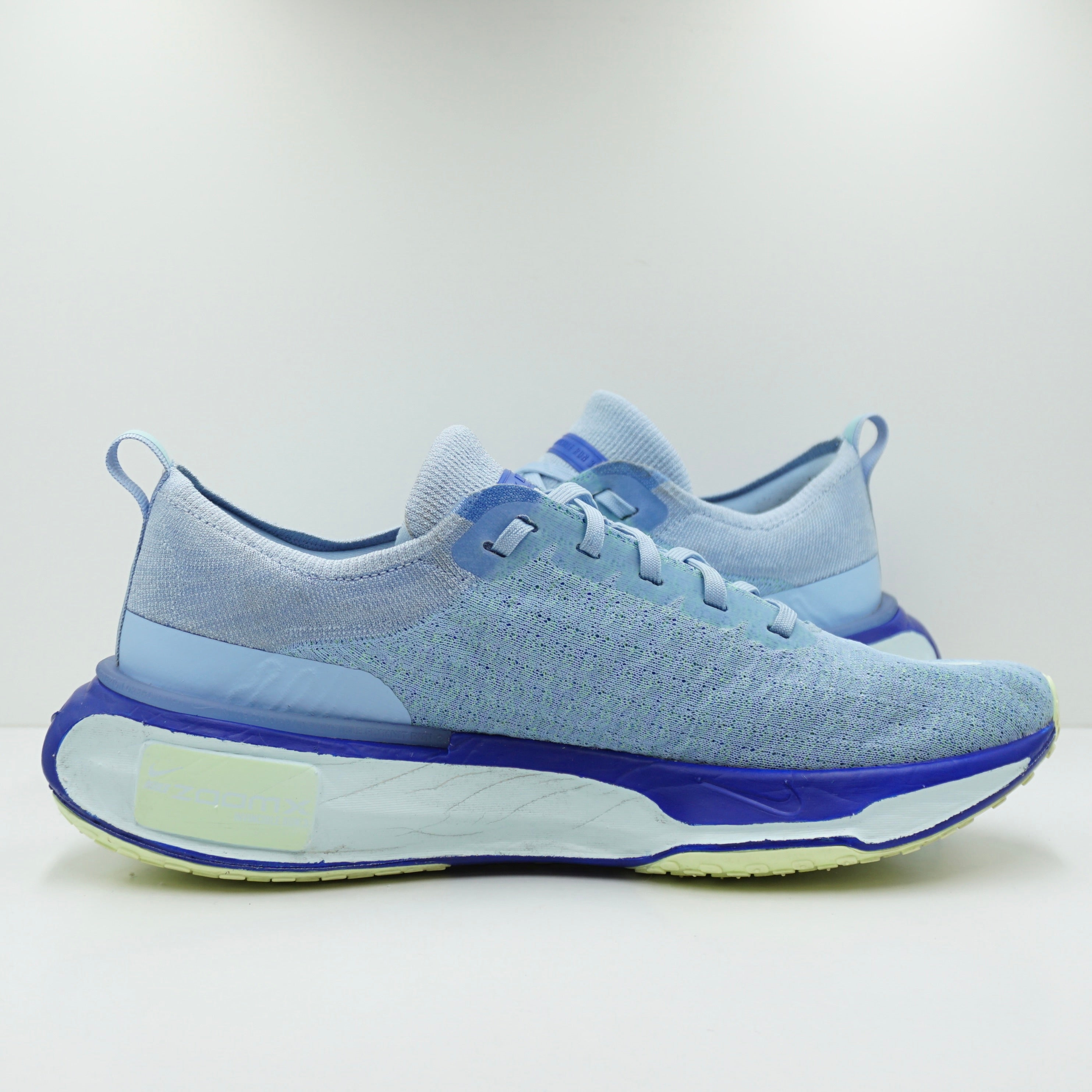 Nike Invincible Run 3 Aluminum Racer Blue Barely Volt Glacier Blue