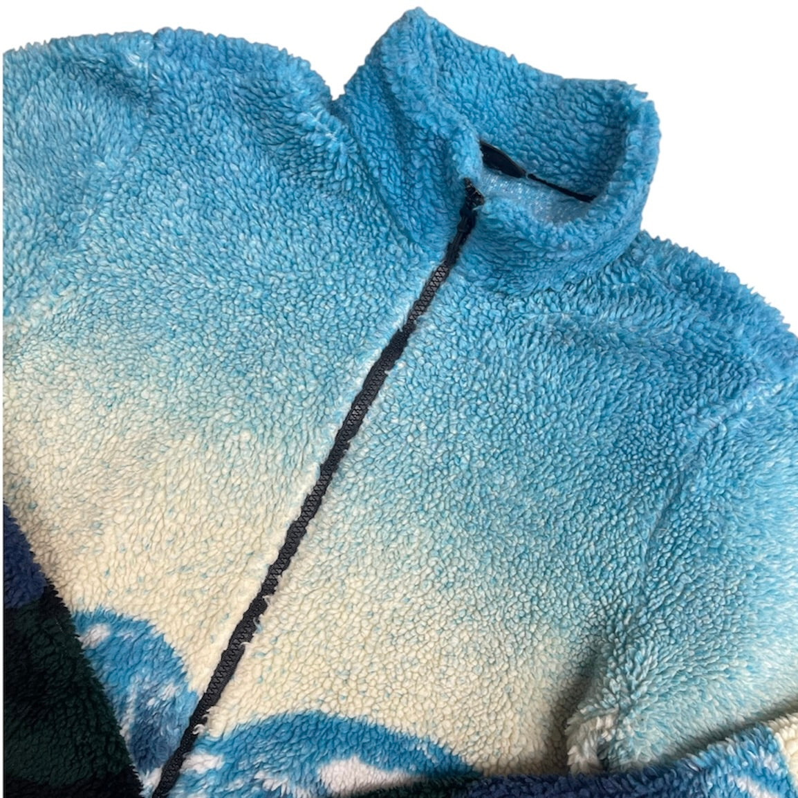 Sneakersnstuff Winter Landscape Blue Fleece Jacket