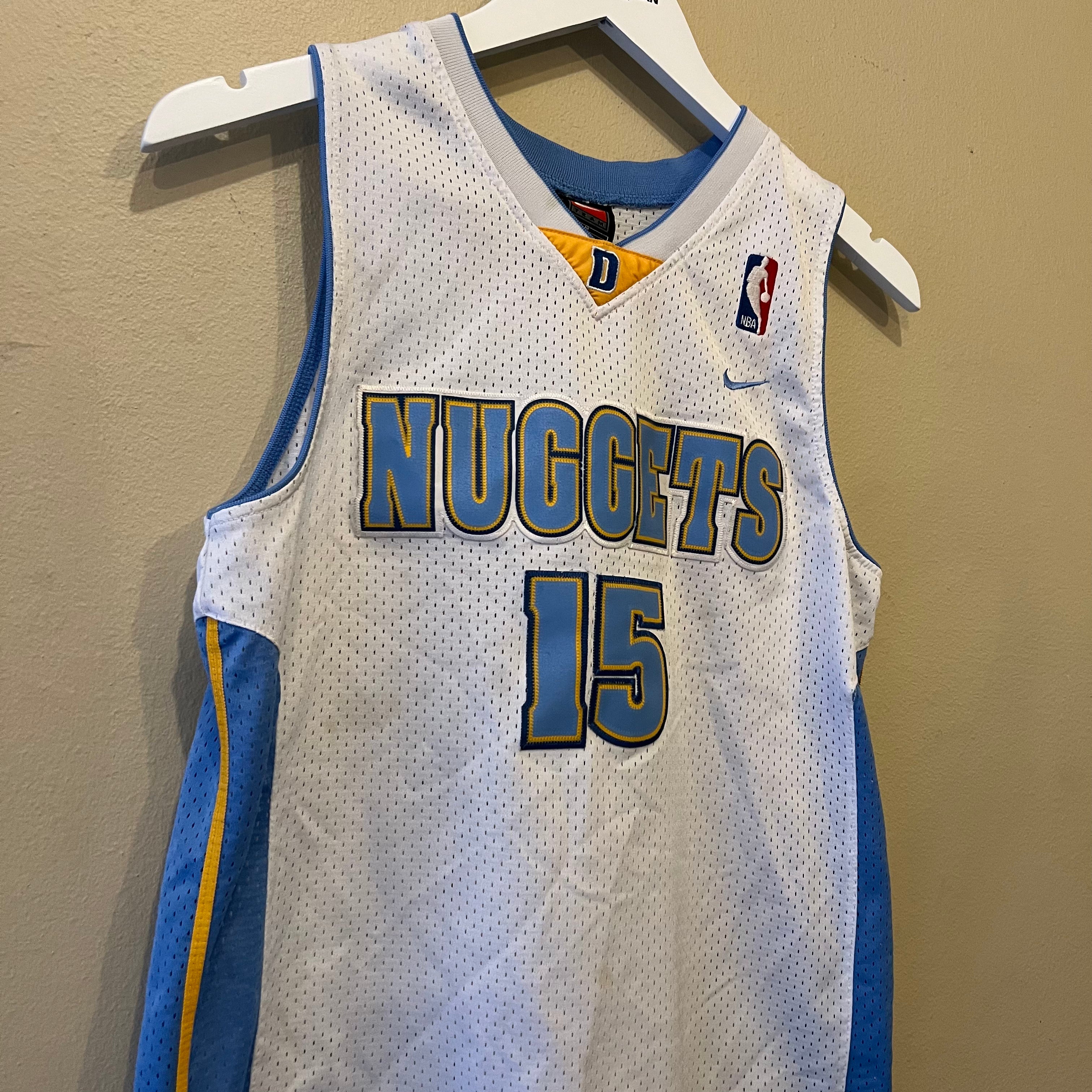 Nike Denver Nuggets Anthony #15 White Basketball Jersey (Youth)