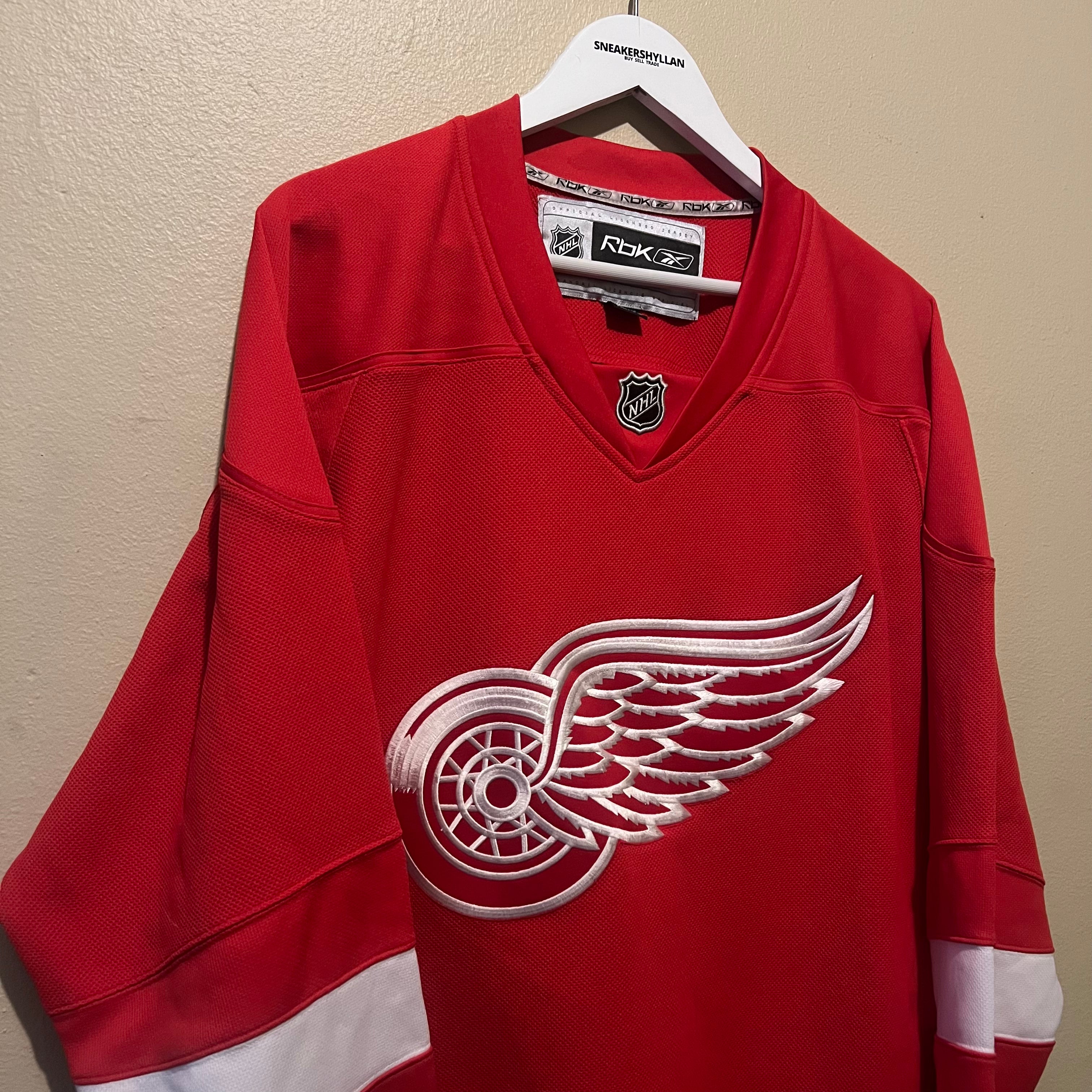 Reebok Detroit Red Wings Coach Sirois #1 NHL Jersey