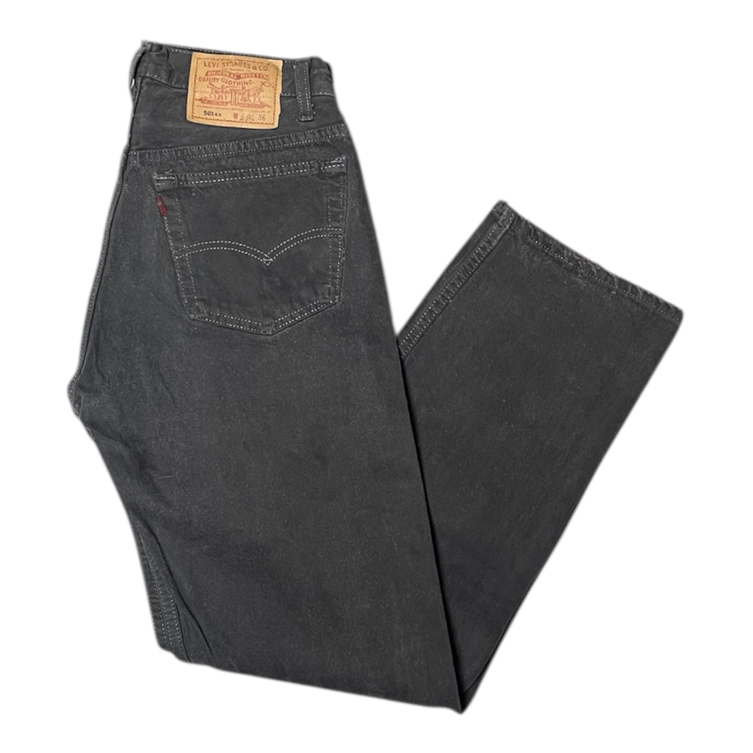 Vintage Levis Grey 501 Jeans