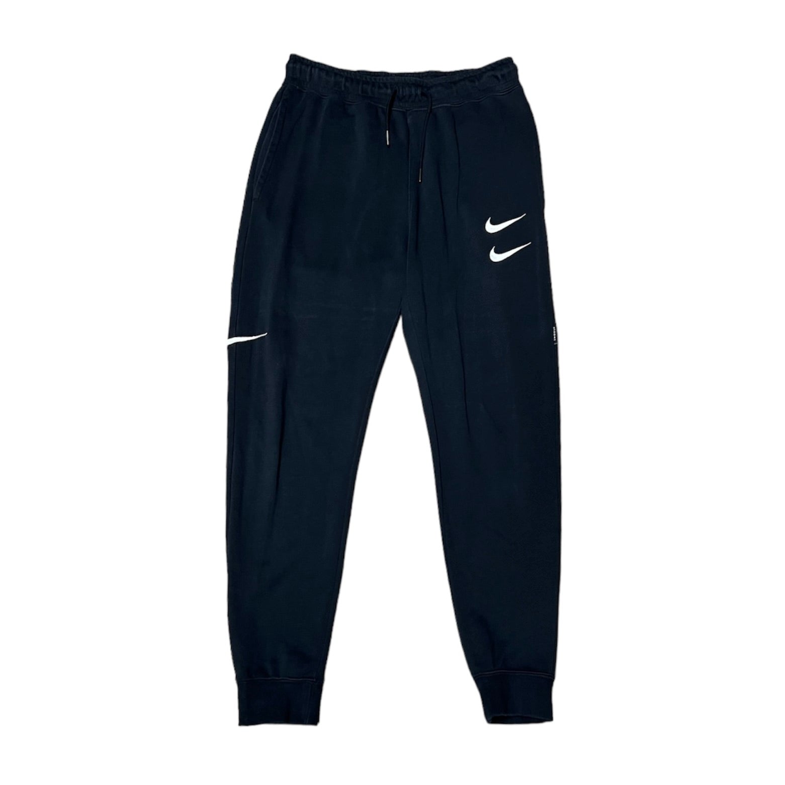 Nike Double Swoosh Black Hoodie Pants Set - Main Image