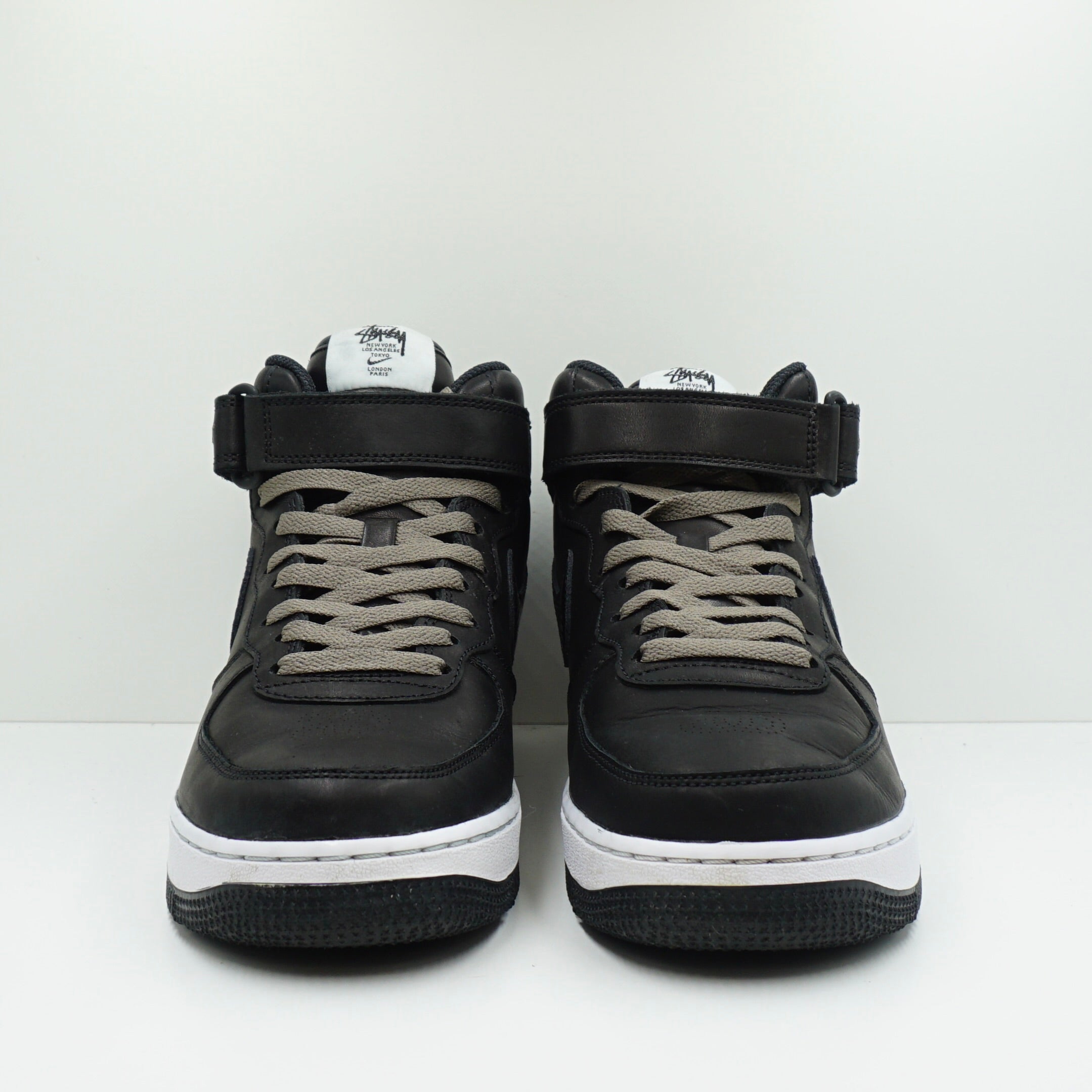 Nike Air Force 1 Mid Stussy Black White