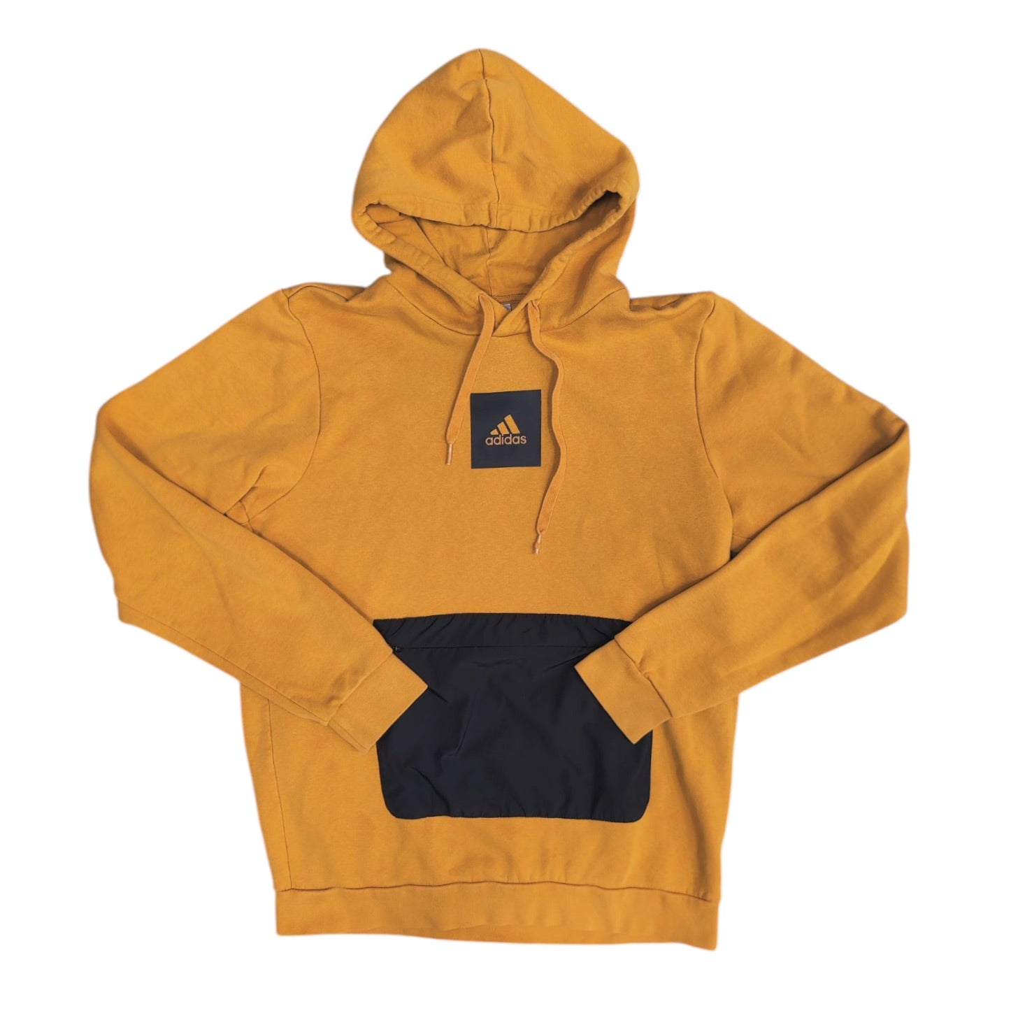 Adidas Essentials Orange Fleece Hoodie