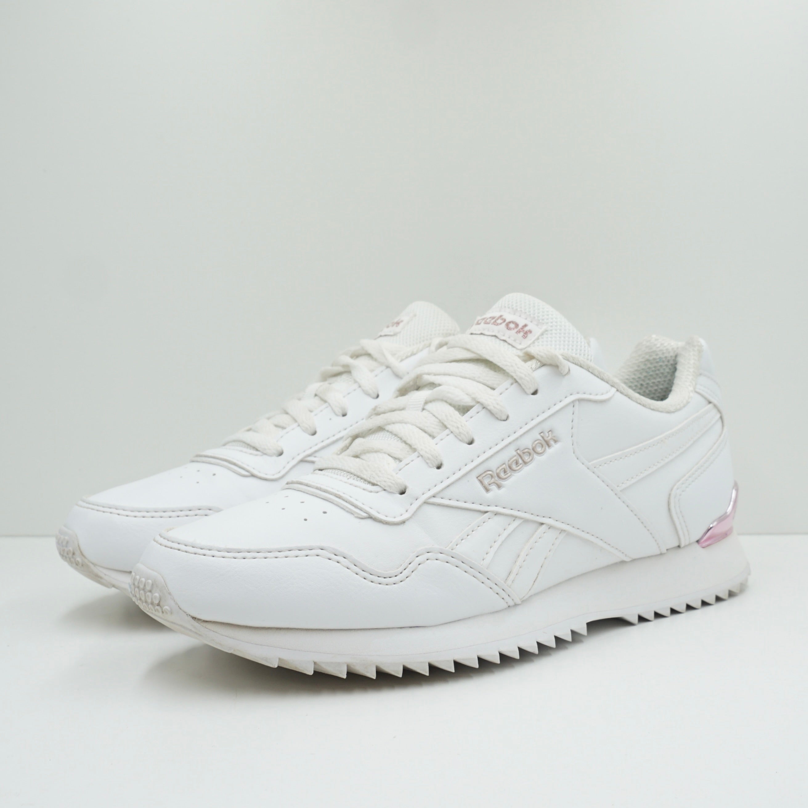 Reebok Royal Glide White/Pink (W) - Main Image