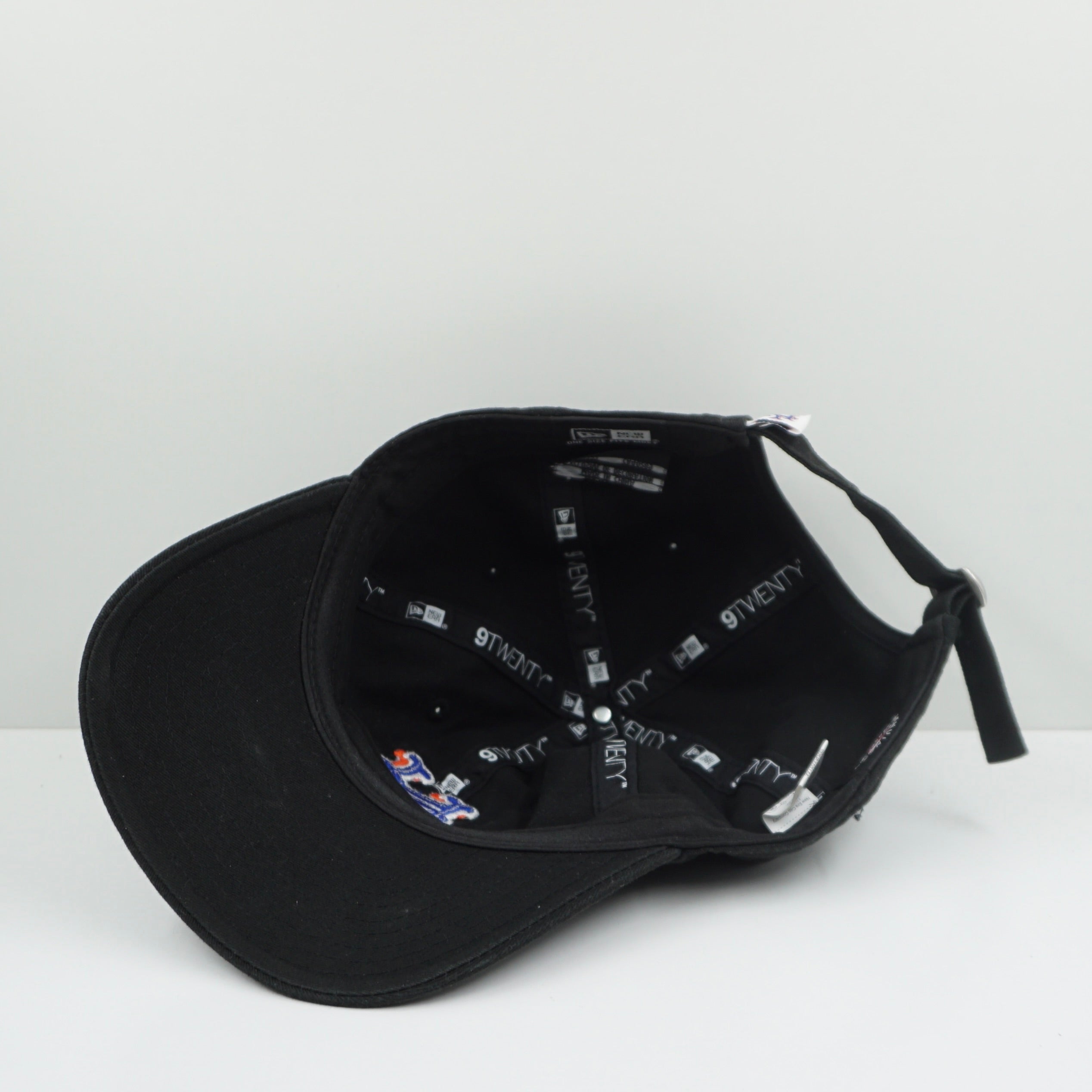 New Era New York Mets Black Adjustable Cap