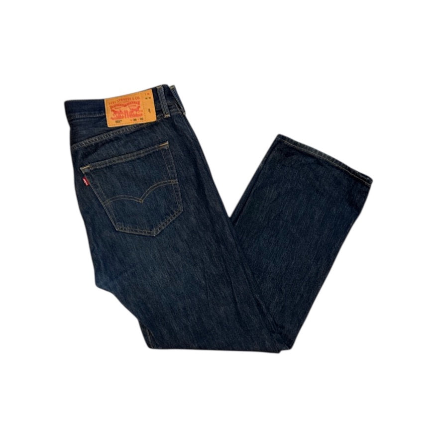 Levis 501 Original Dark Blue Jeans