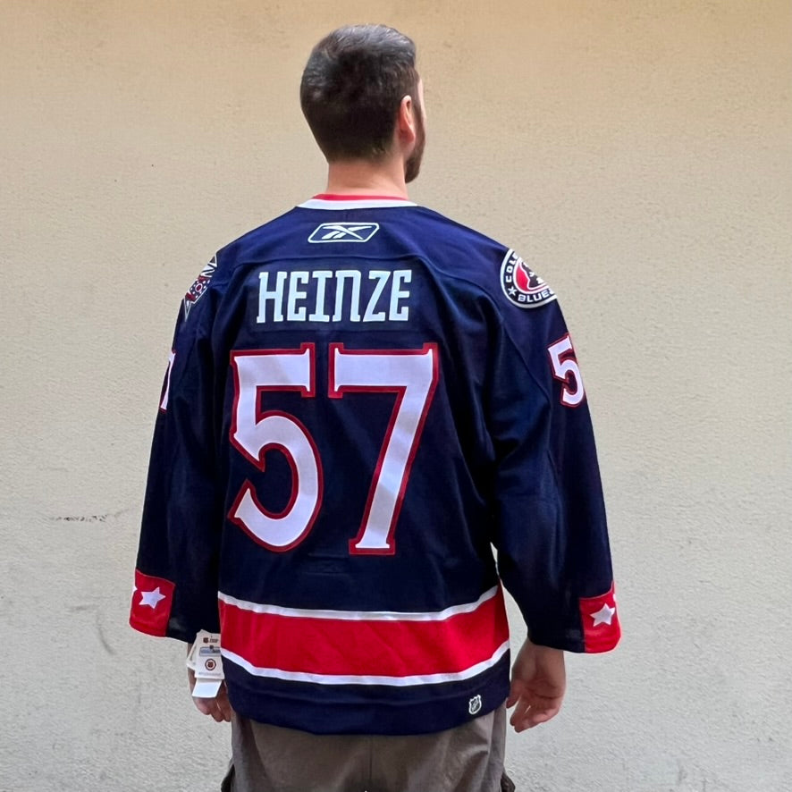 Reebok Columbus Blue Jackets Heinze 57 NHL Jersey