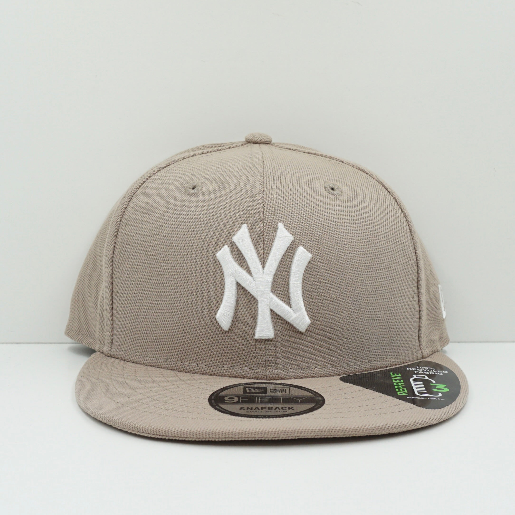 New Era New York Yankees Beige White Snapback Cap