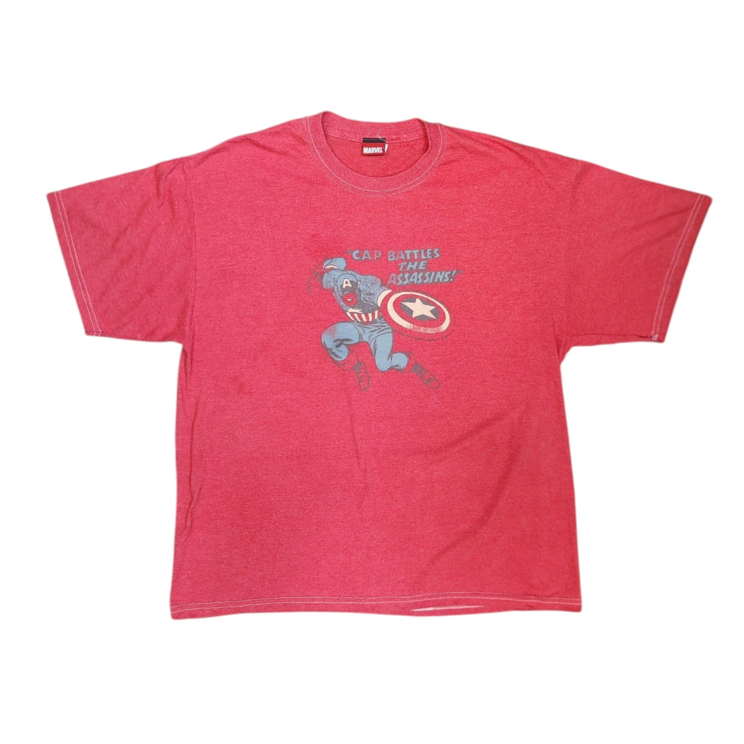 Marvel Captain American "Cap Battles the Assasins!" Tshirt