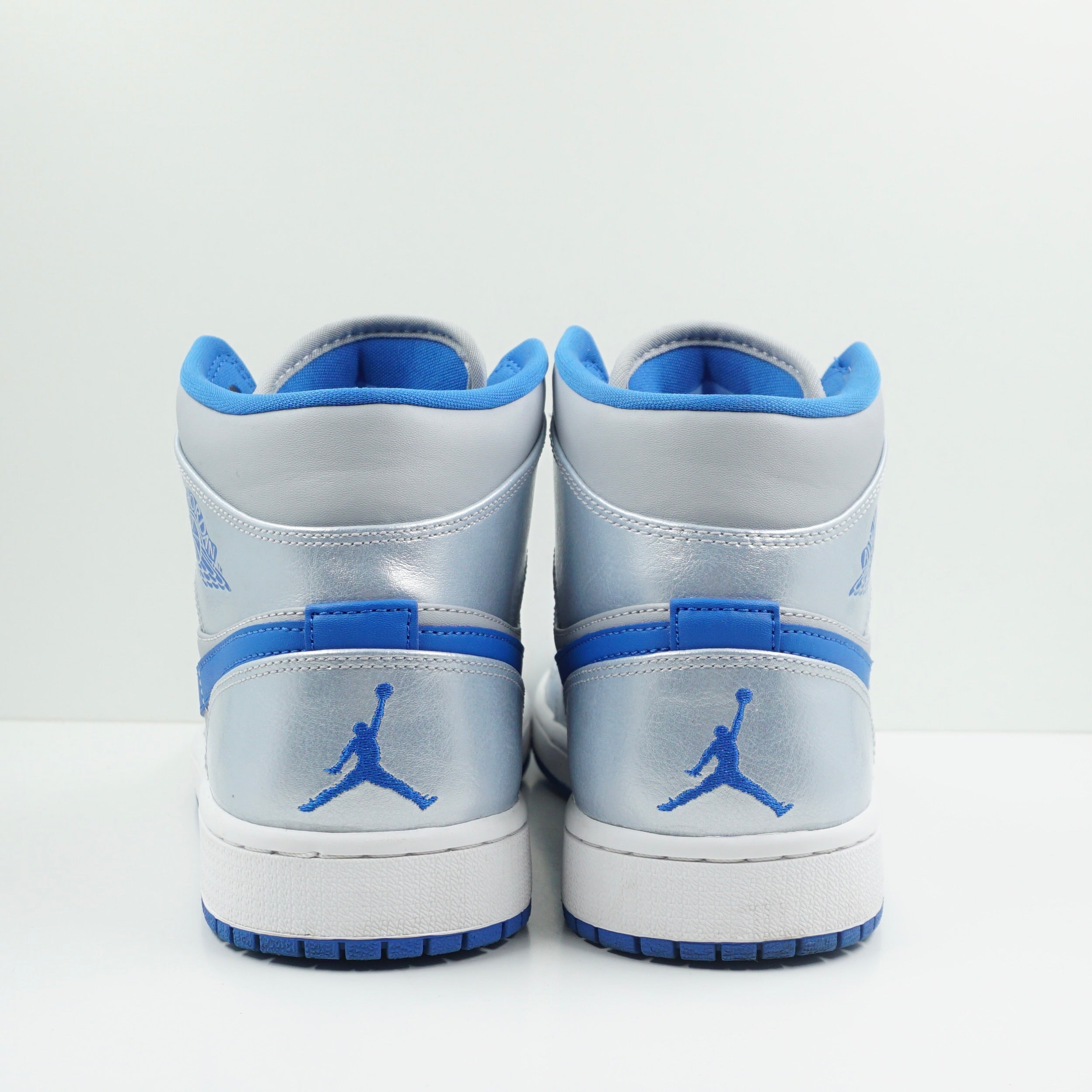 Jordan 1 Mid Wolf Grey Sport Blue