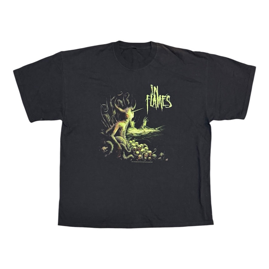 In Flames Demon 2011 Tour Black Tshirt
