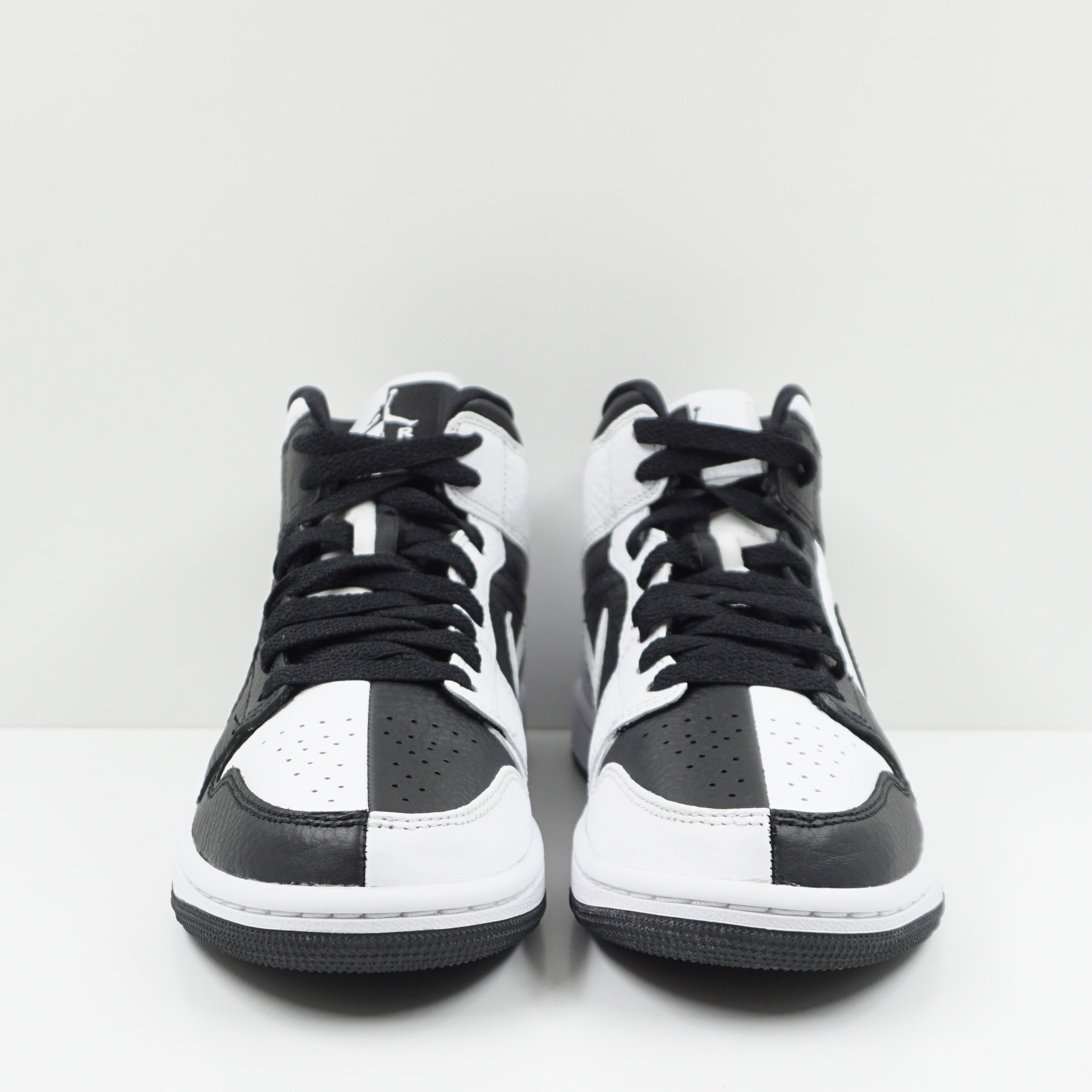 Jordan 1 Mid Split Black White (W)