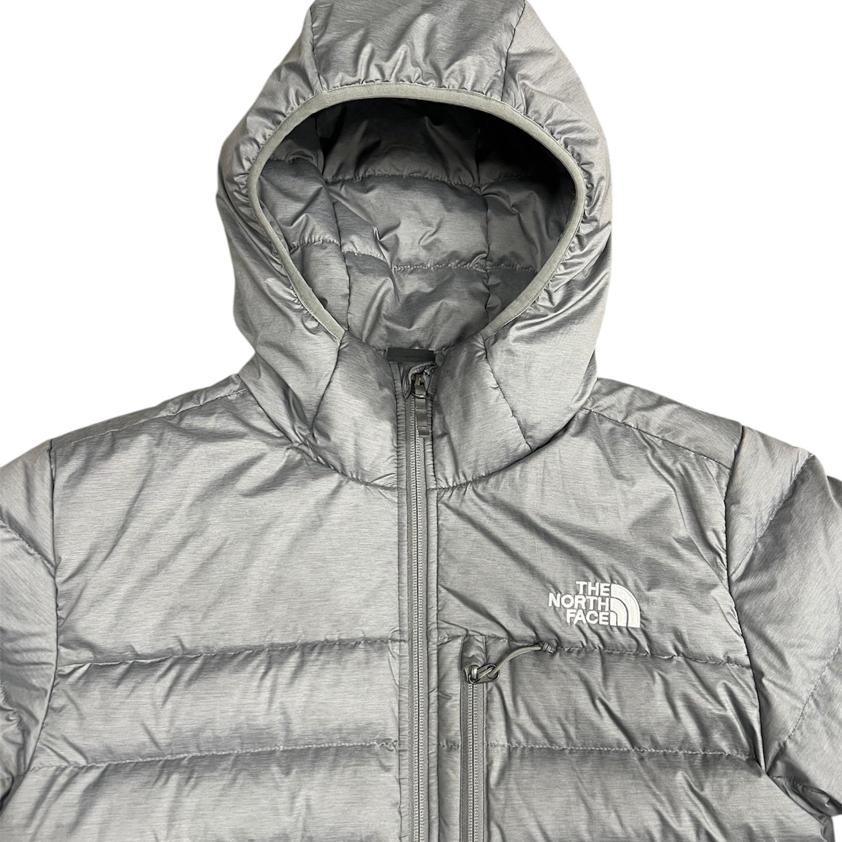 The North Face Aconcagua 3 Grey Down Jacket