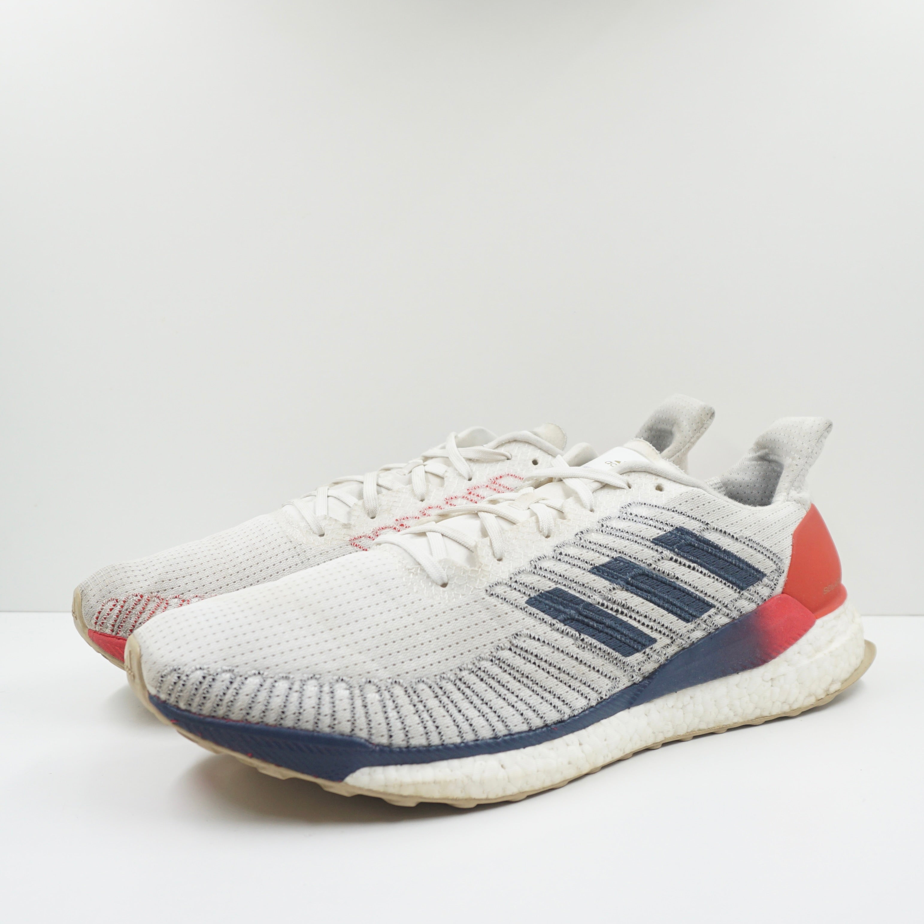 Adidas Solar Boost 19 White Indigo Scarlet