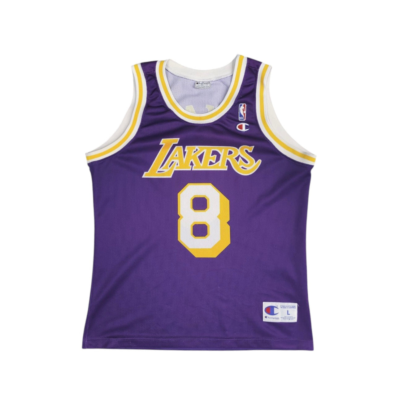 Champion Los Angeles Lakers #8 Kobe Away Jersey