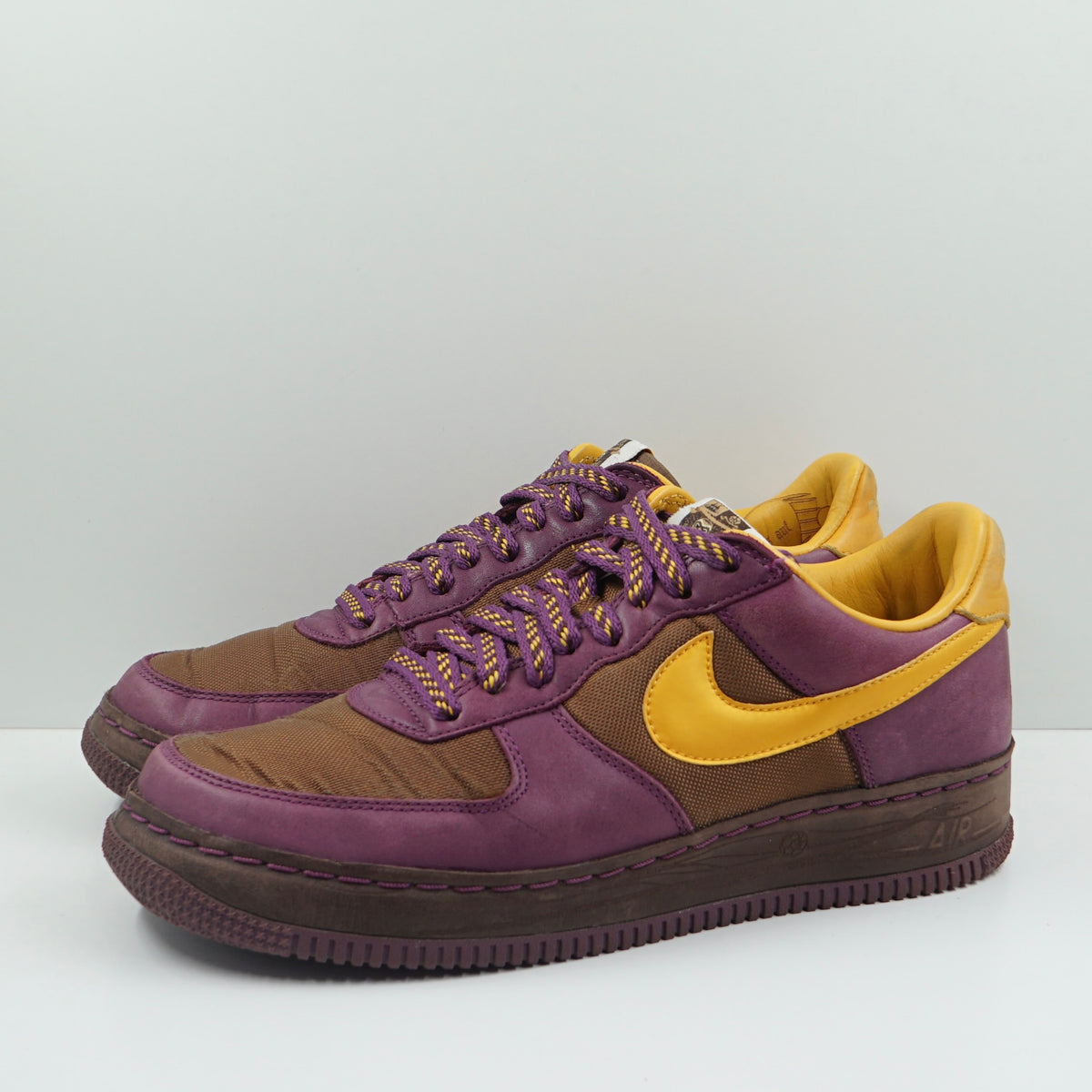 Nike Air Force 1 Low Insideout Bison Gold Vintage Purple (2006)