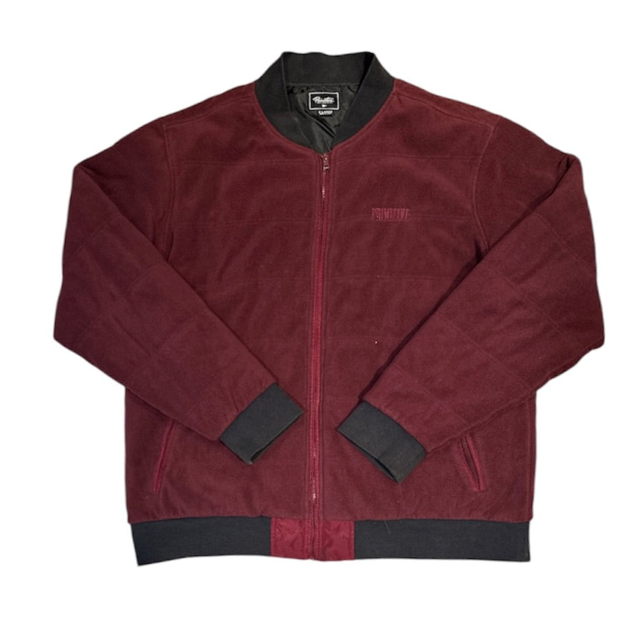 Primitive Maroon Fleece Jacket