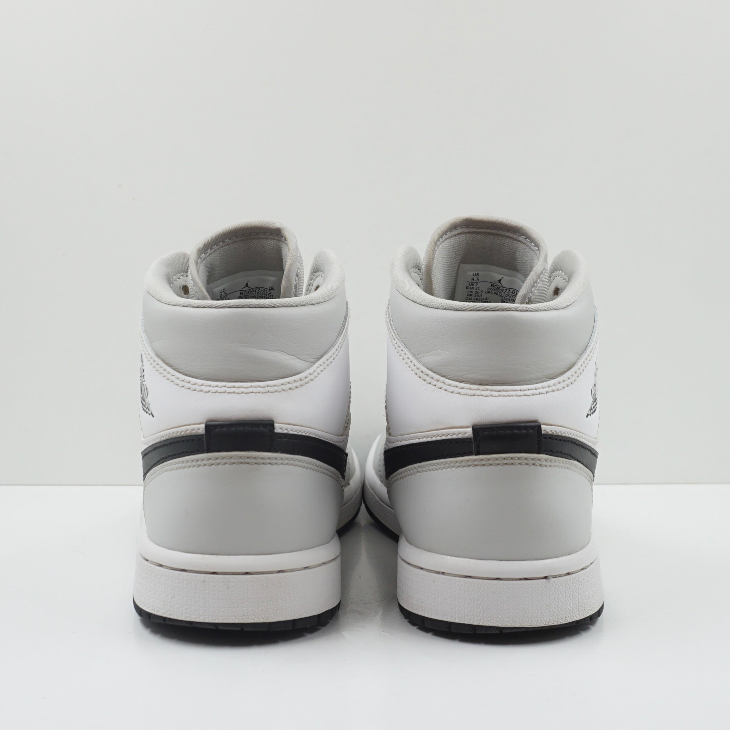 Jordan 1 Mid Light Smoke Grey (W)