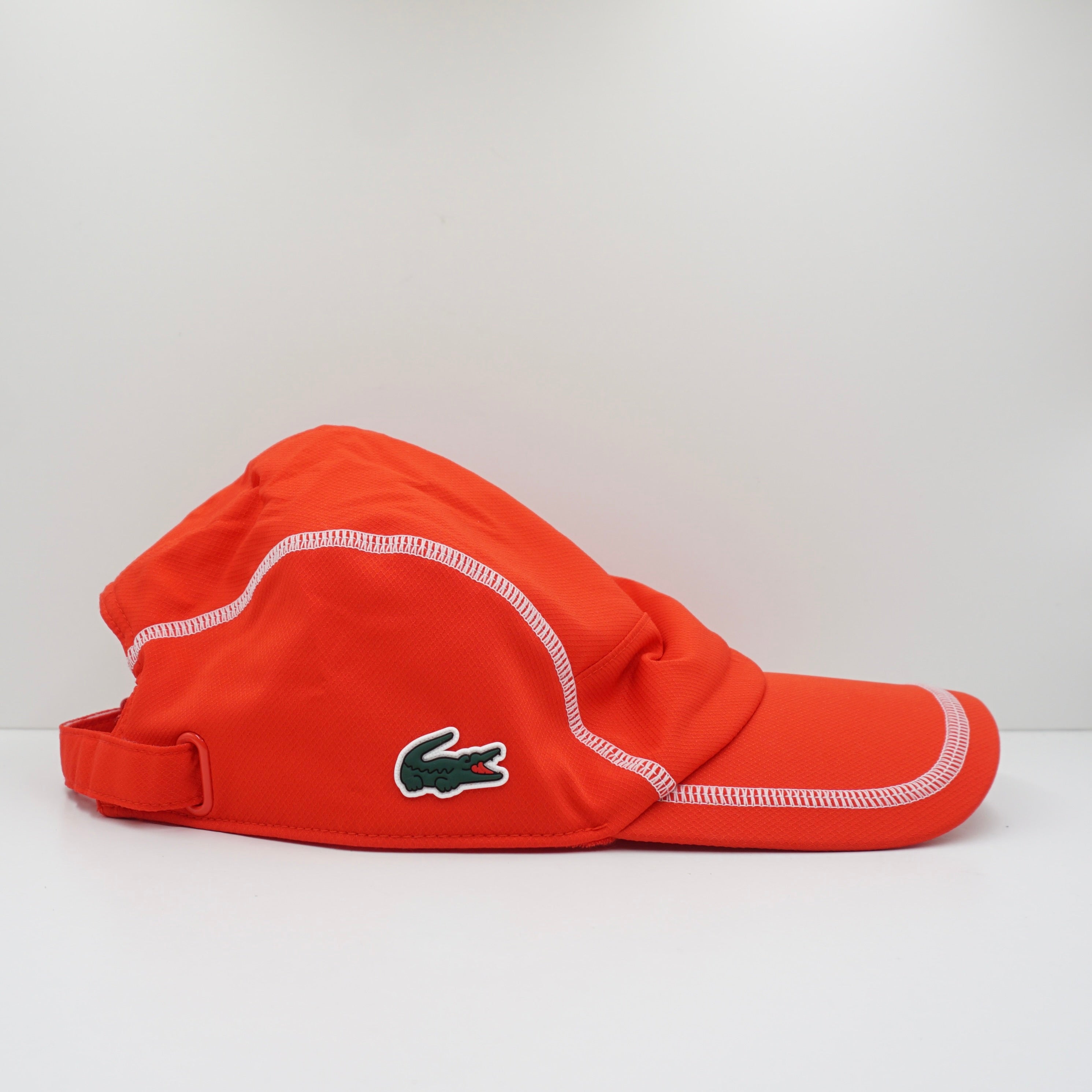 Lacoste Tennis Red Adjustable Cap