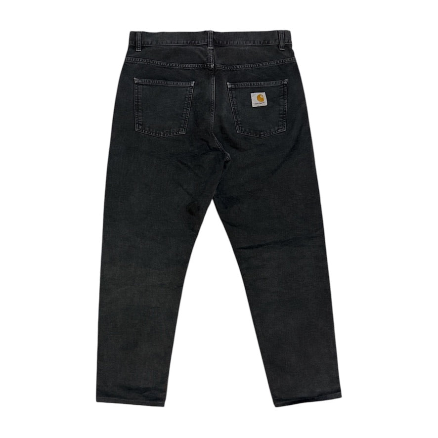 Carhartt WIP Washed Black Work Pants