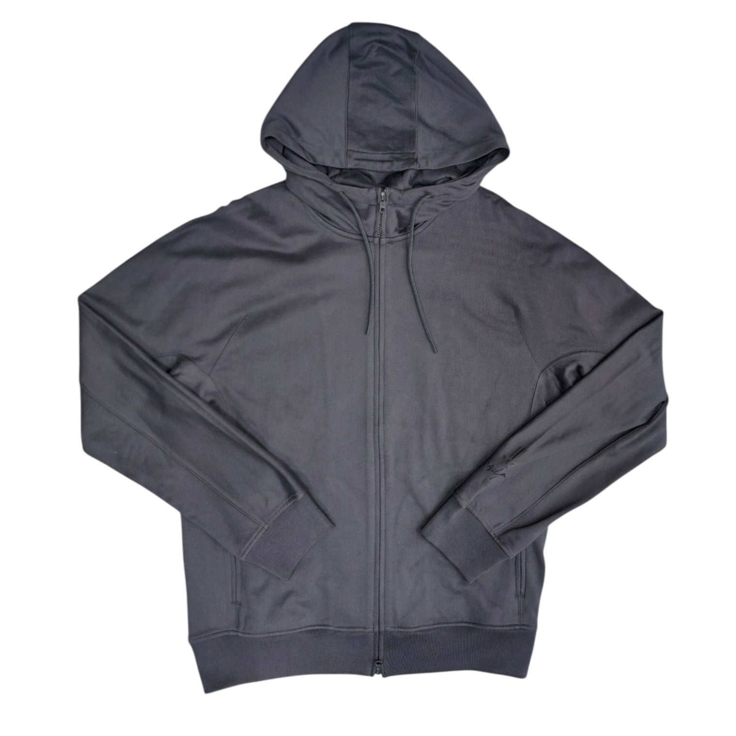 Adidas Y-3 Grey Full Zip Hoodie