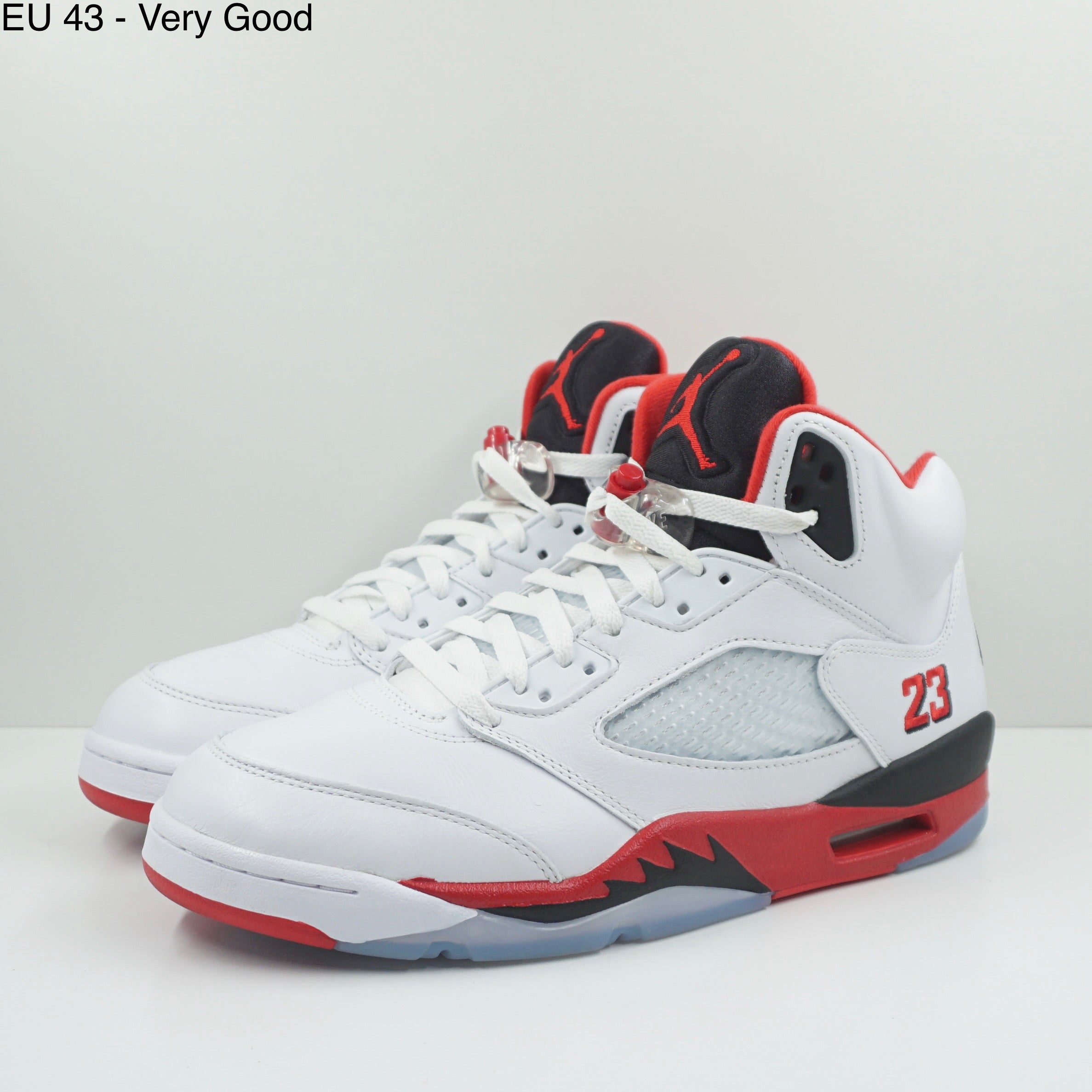 Jordan 5 Retro Fire Red Black Tongue (2025)