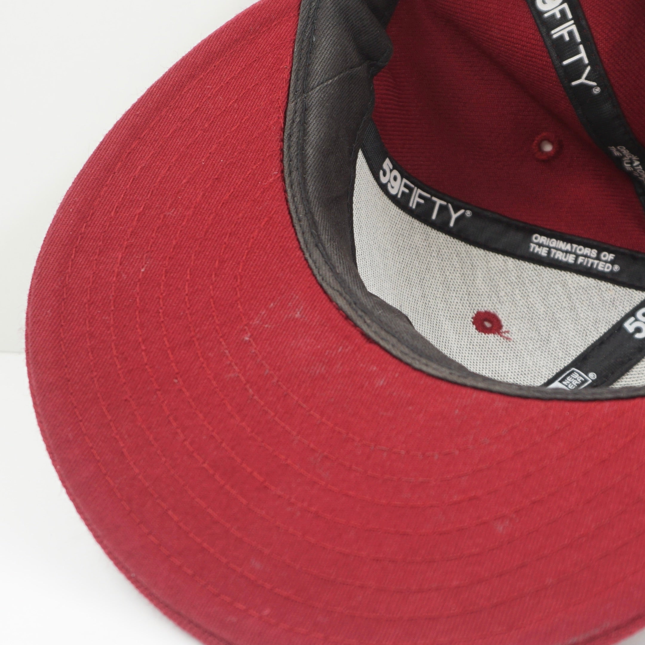 New Era Cooperstown Collection Brooklyn Dodgers Burgundy Fitted Cap