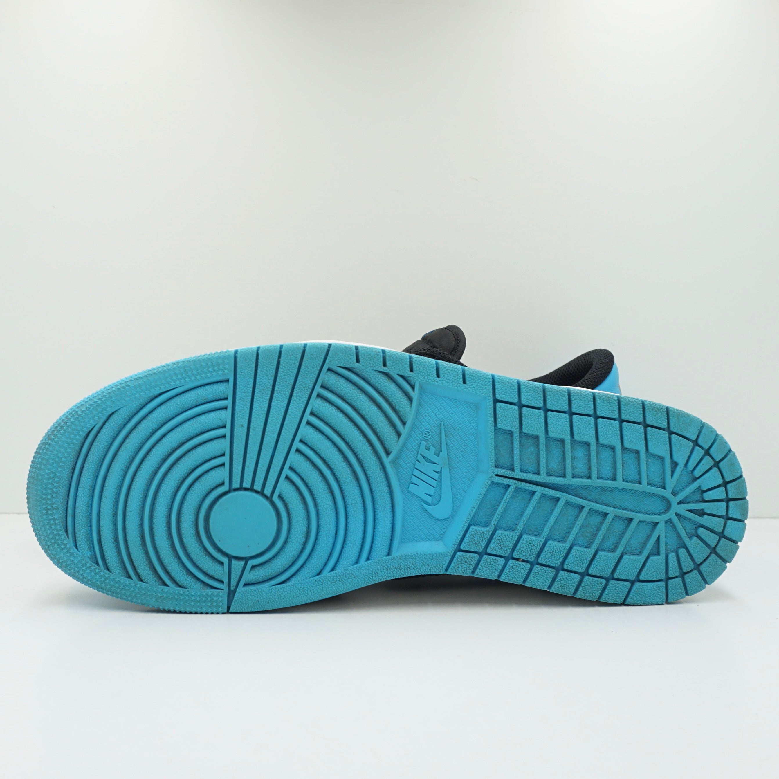 Jordan 1 Retro Low OG Black Dark Powder Blue