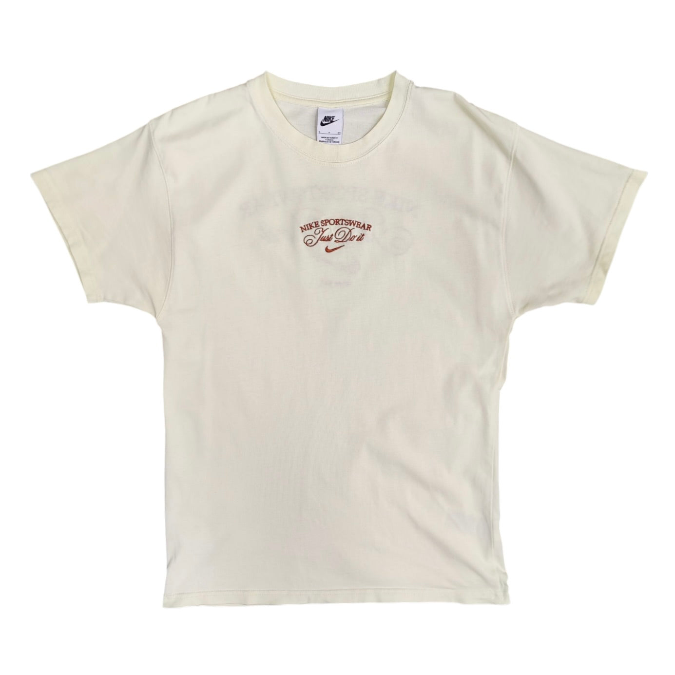 Nike Sportswear Just Do It Embroidery Sail Tshirt