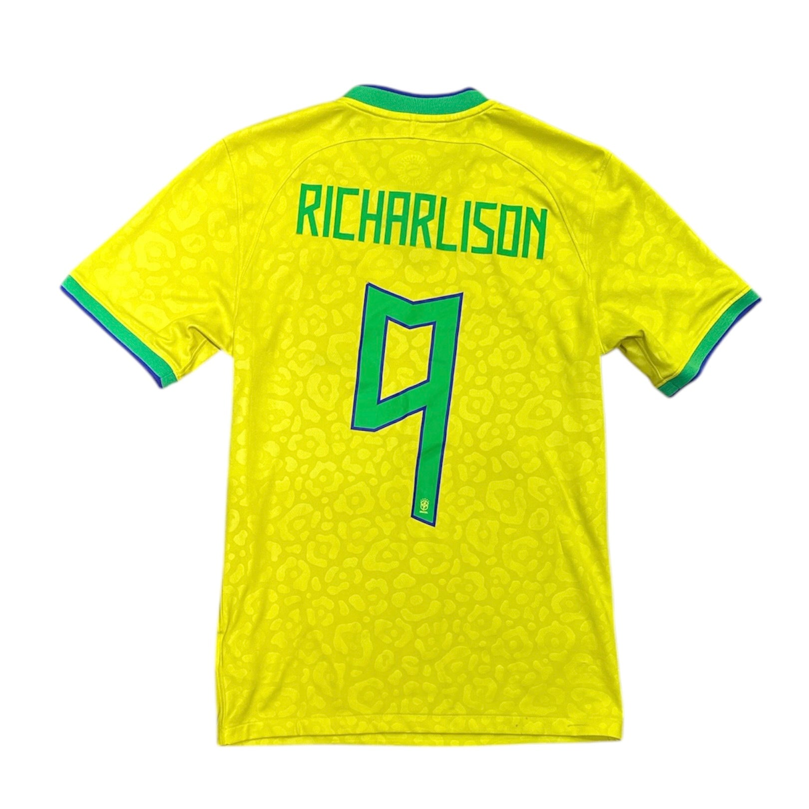 Nike Brazil 2022/2023 Richarlison #9 Home Jersey