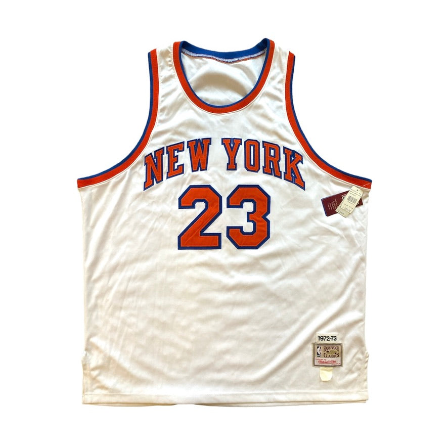 Mitchell & Ness Hardwood Classics New York Knicks Camby Basketball Jersey