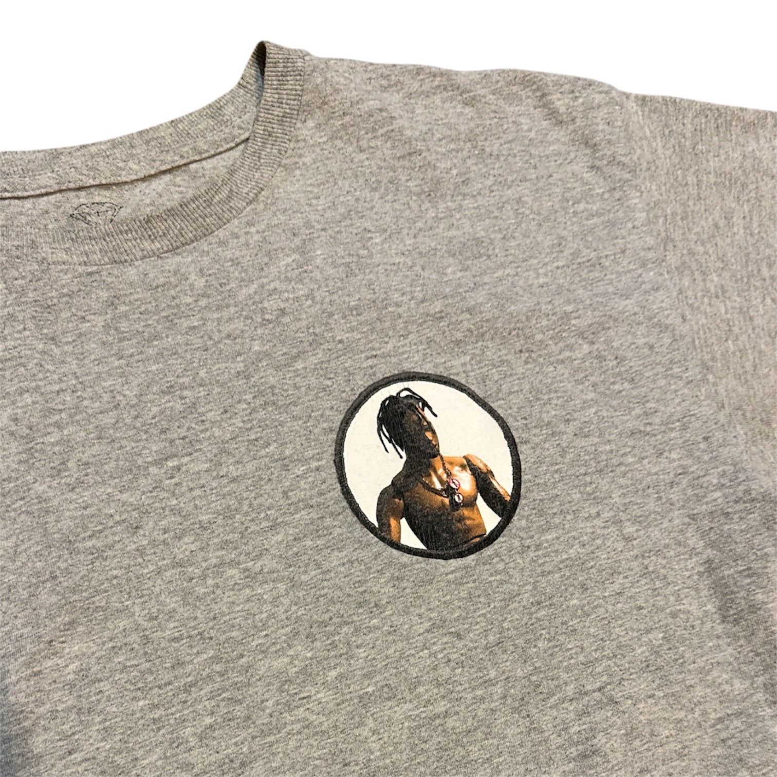 Diamond Supply Co Travis Scott Grey Tshirt