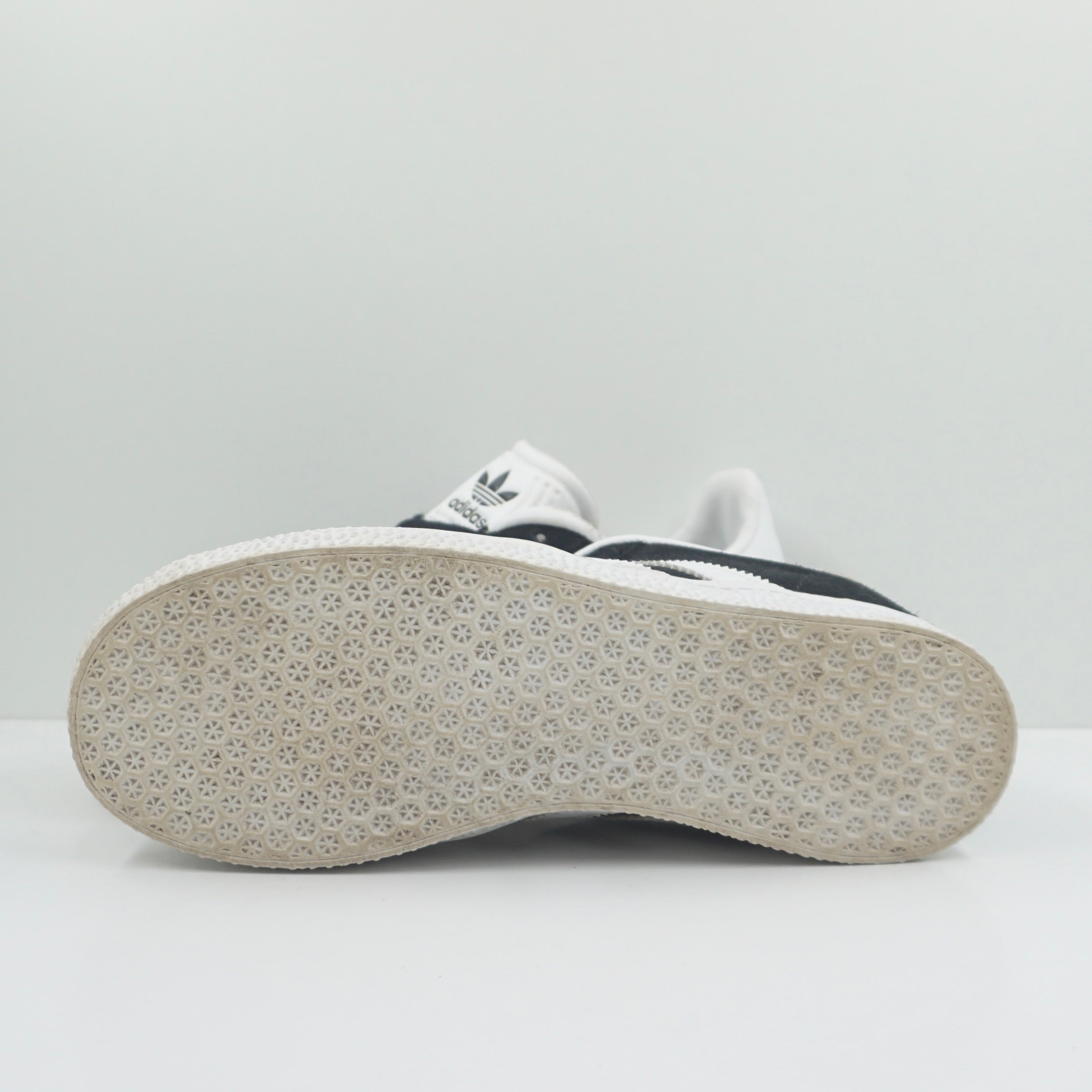 Adidas Gazelle Core Black Cloud White Gold Metallic (PS)