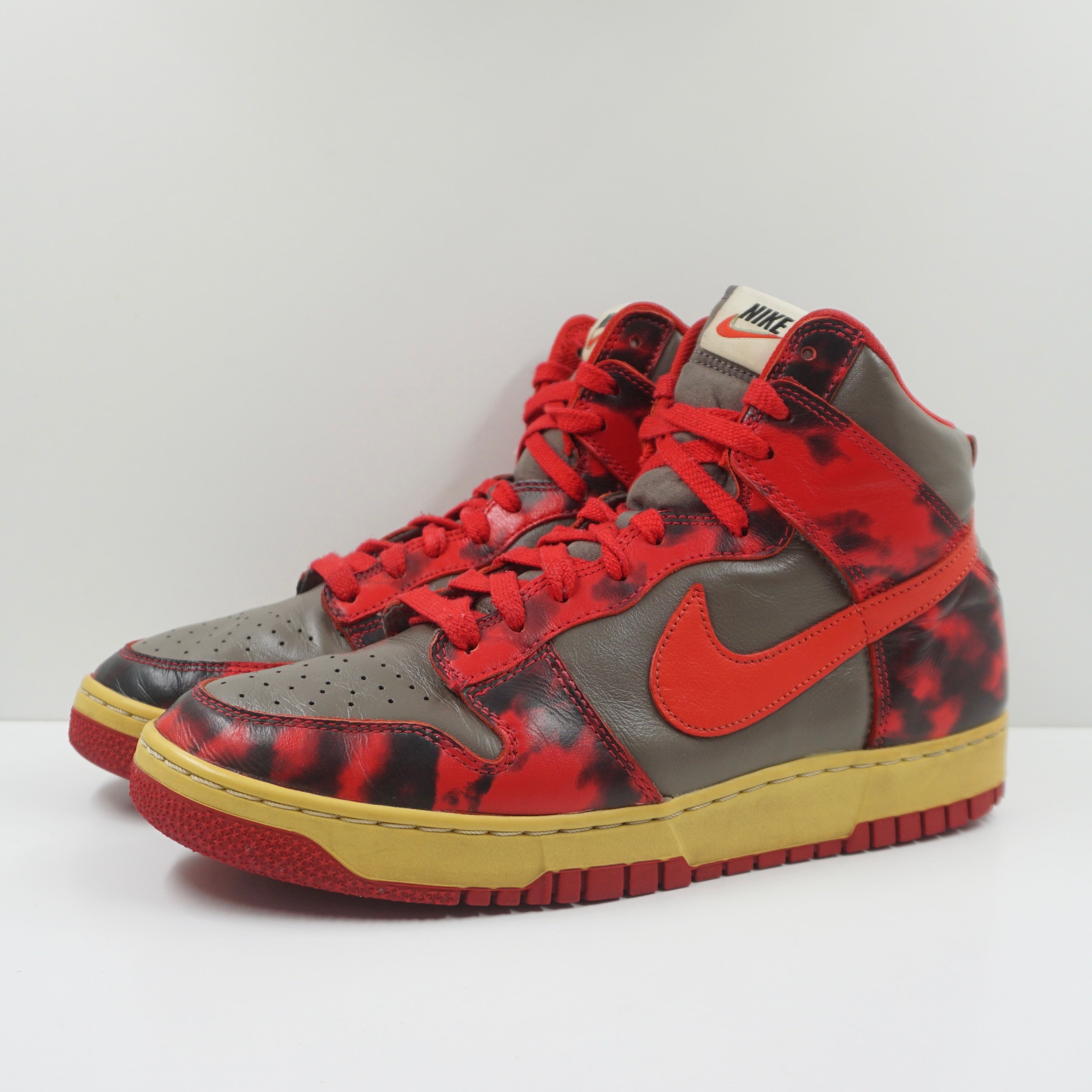 Nike Dunk High 1985 Red Acid Wash