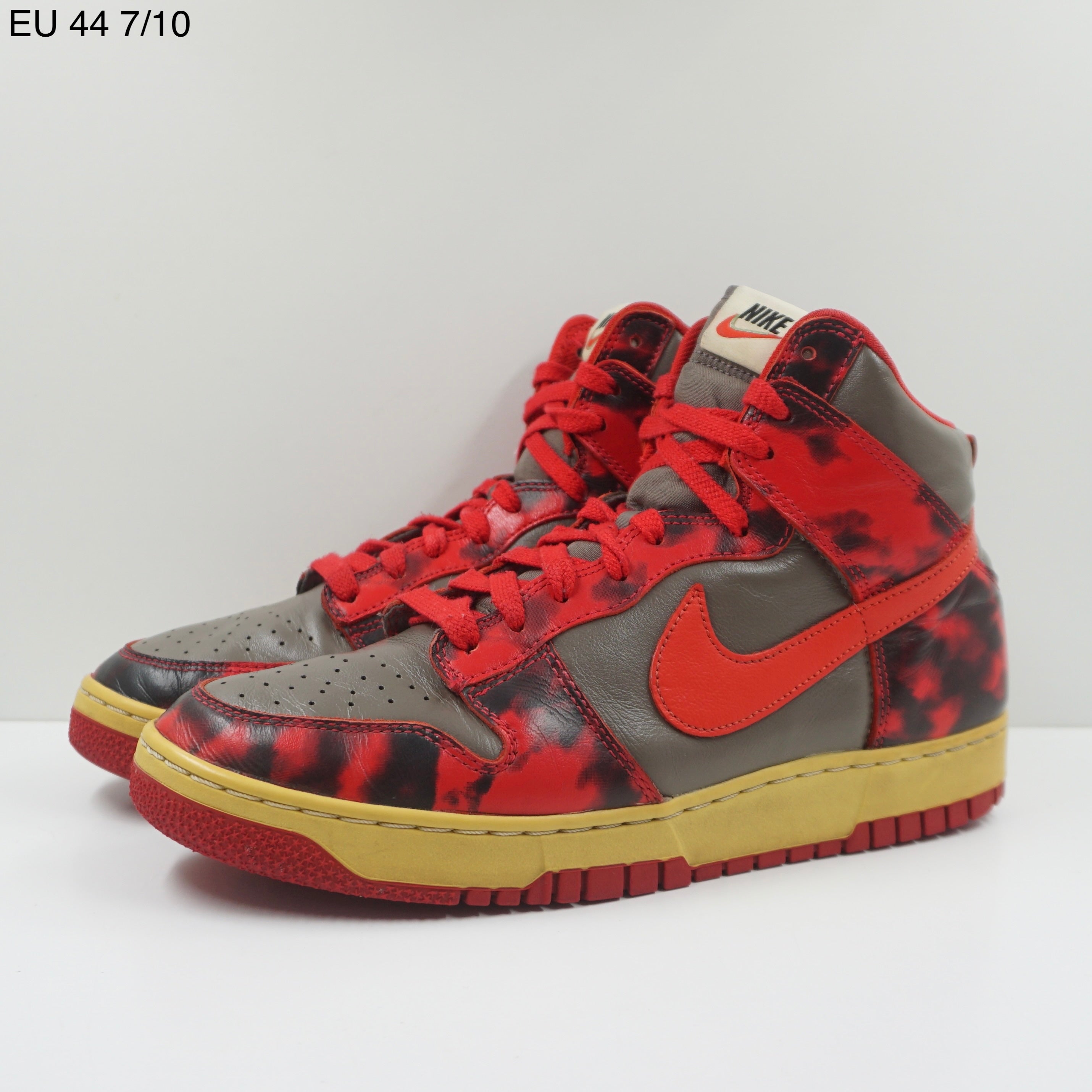 Nike Dunk High 1985 Red Acid Wash