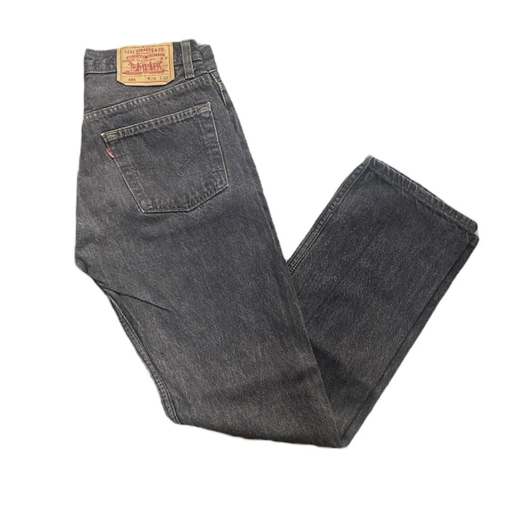 Vintage Levis 501 Gray Jeans (W28/L30)