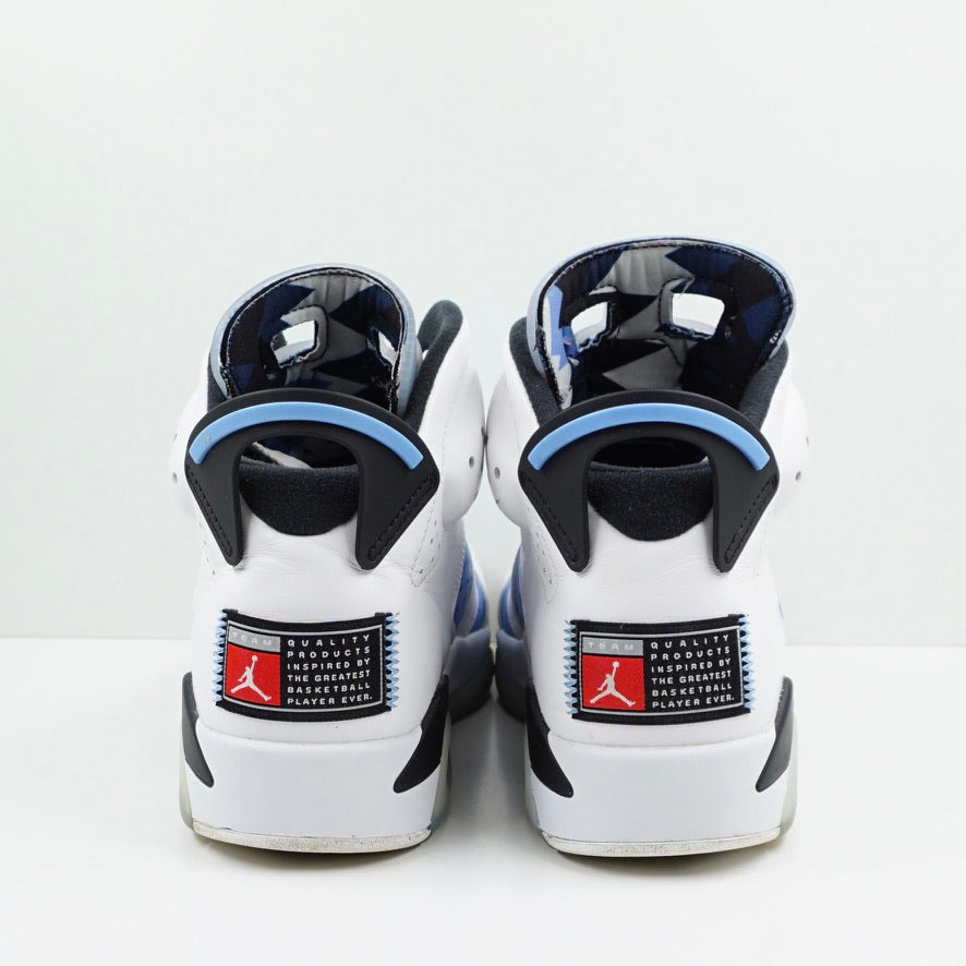 Jordan 6 Retro UNC White