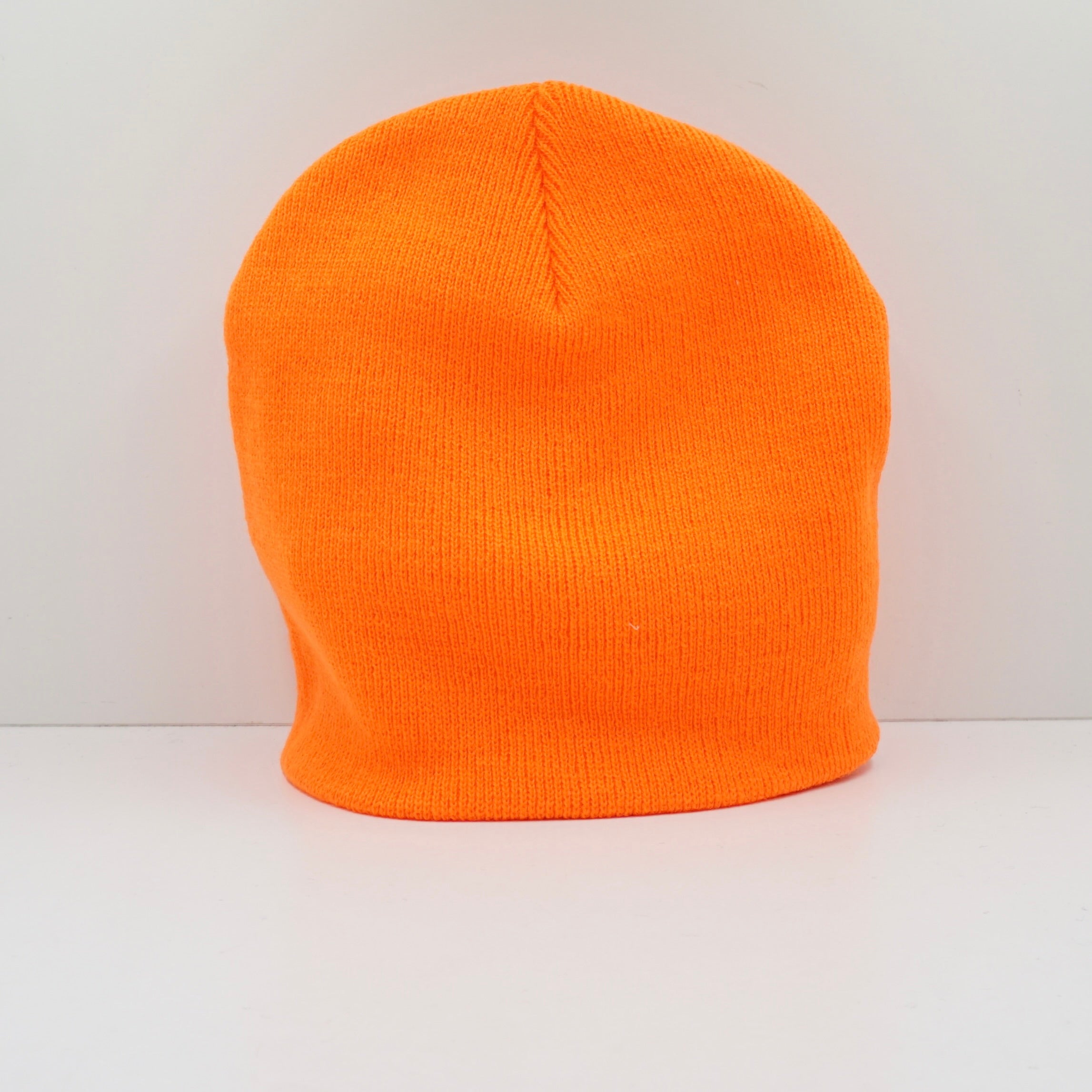 Poeticcollective Orange Skull Beanie