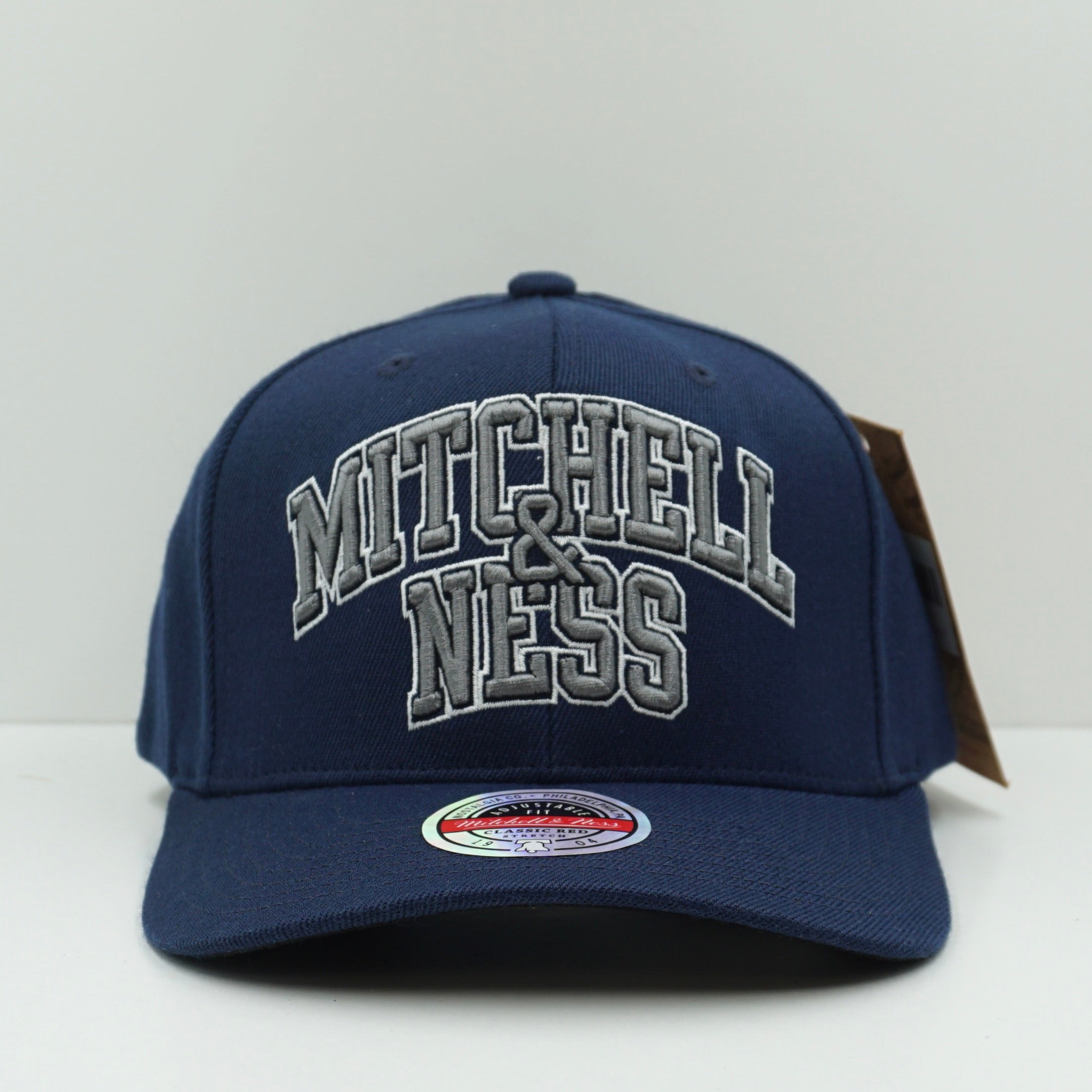 Mitchell & Ness Navy Grey Snapback Cap