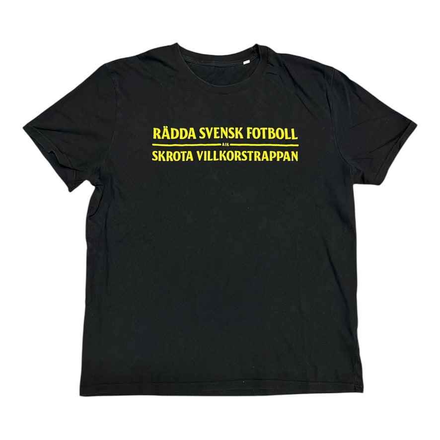 AIK Skrota Vilkorstrappan Black Tshirt
