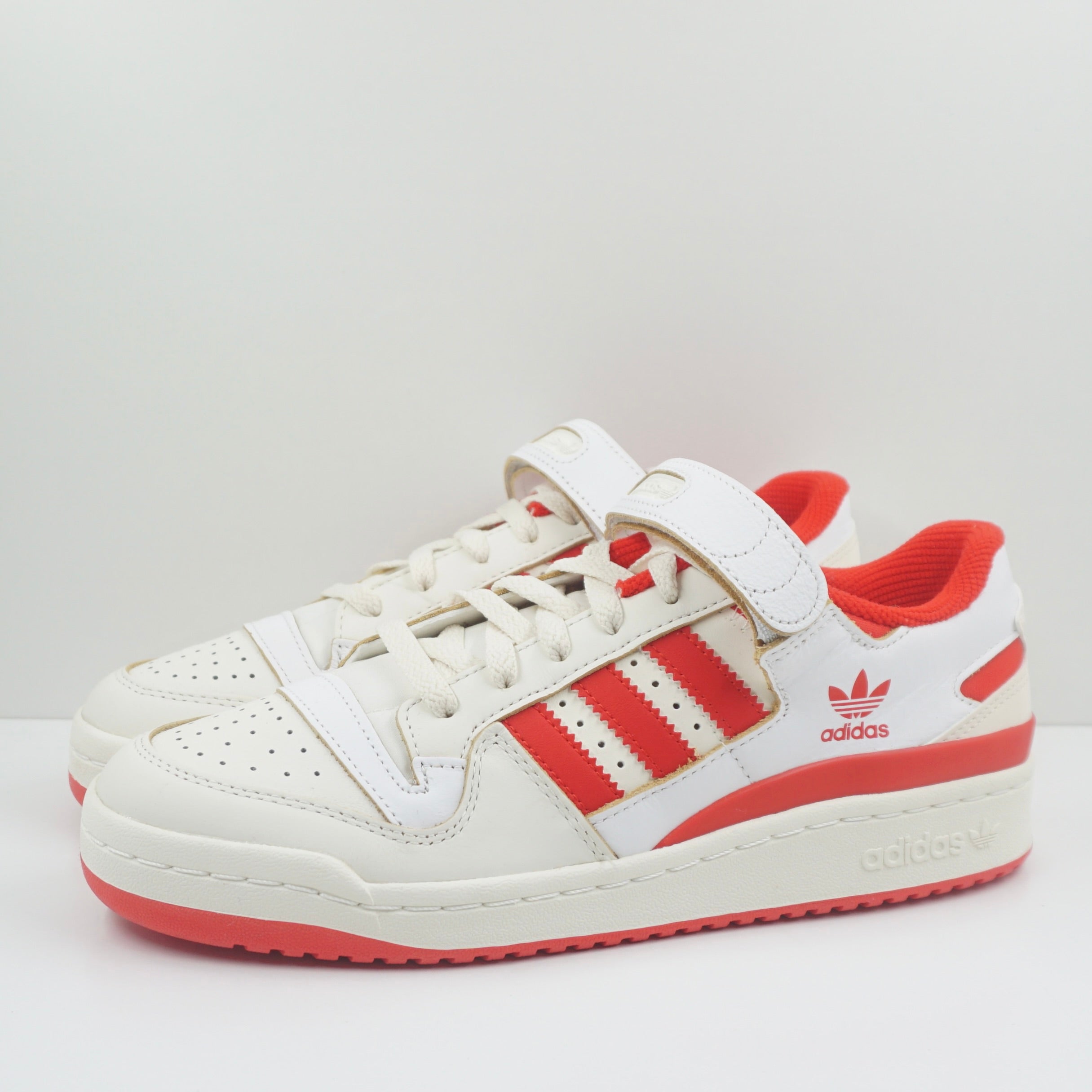 Adidas Forum 84 Low Off White Vivid Red Footwear White (W)