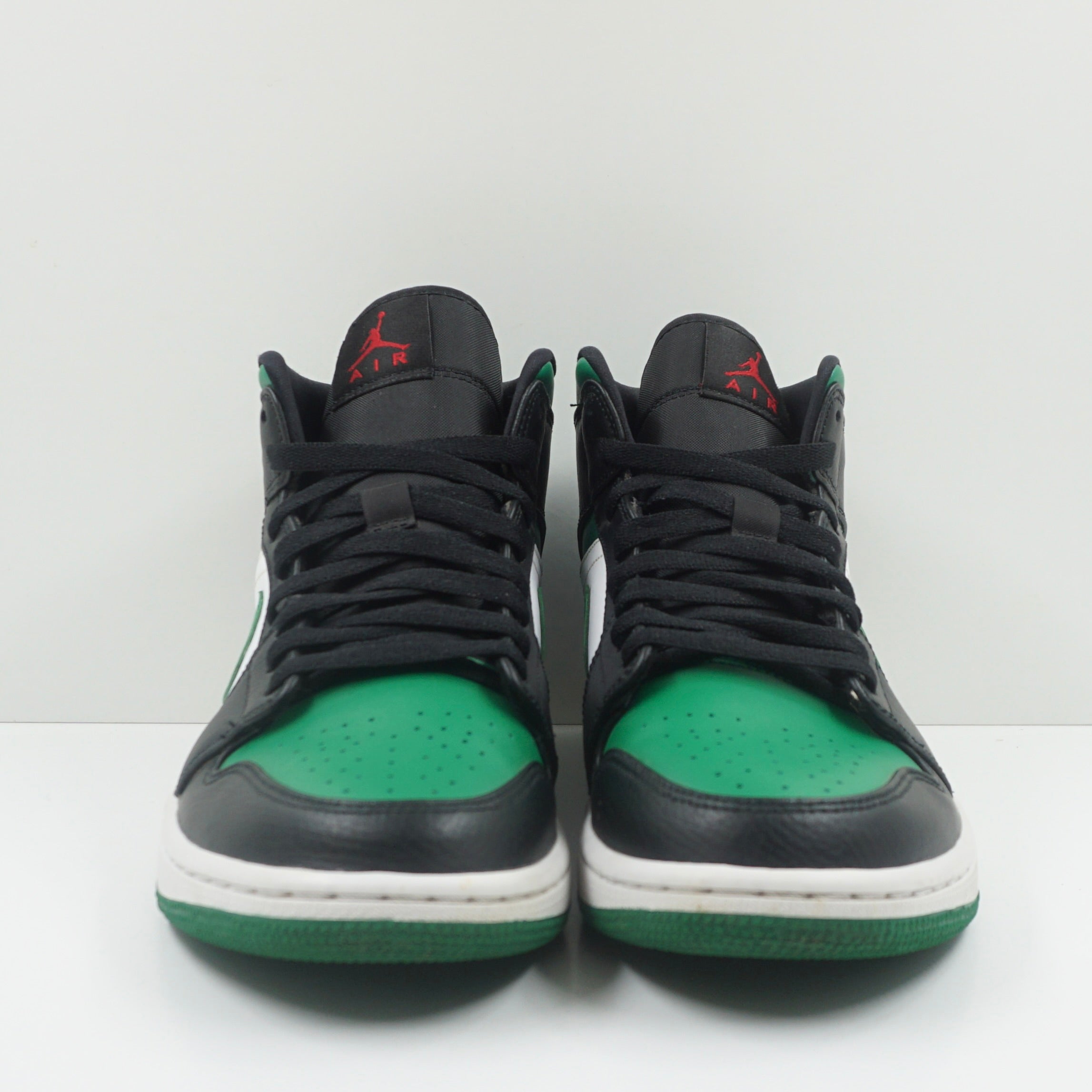 Jordan 1 Mid Green Toe