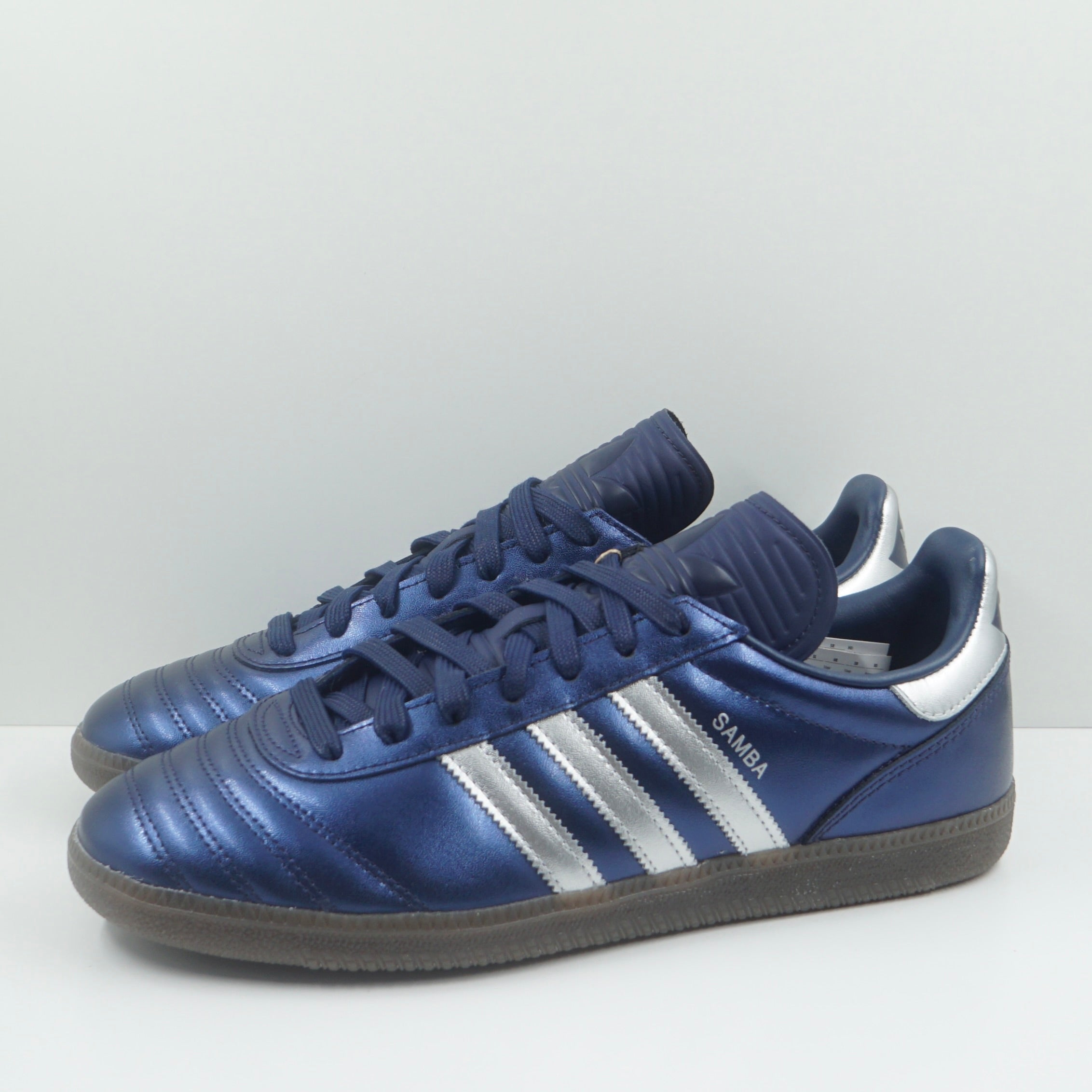 Adidas Samba JP Metallic Blue Silver