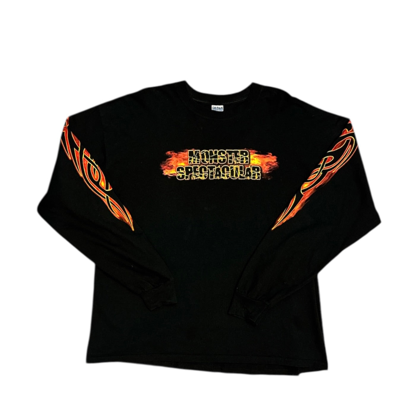Vintage Chris Arel Monster Spectacular Black Long Sleeve Tshirt